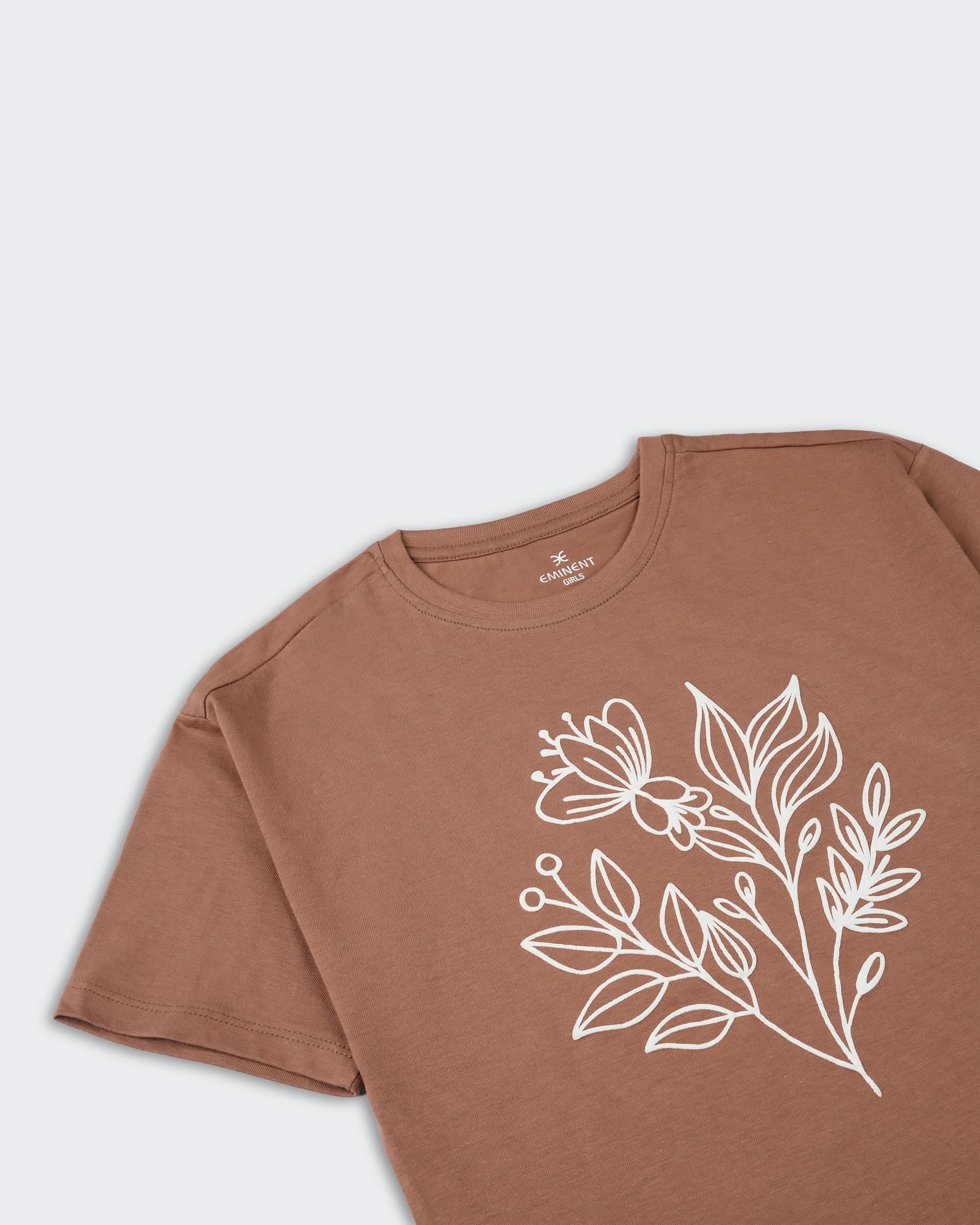 Eminent Girls' Half Sleeves T-Shirt, Girls T-Shirts, Eminent, Chase Value
