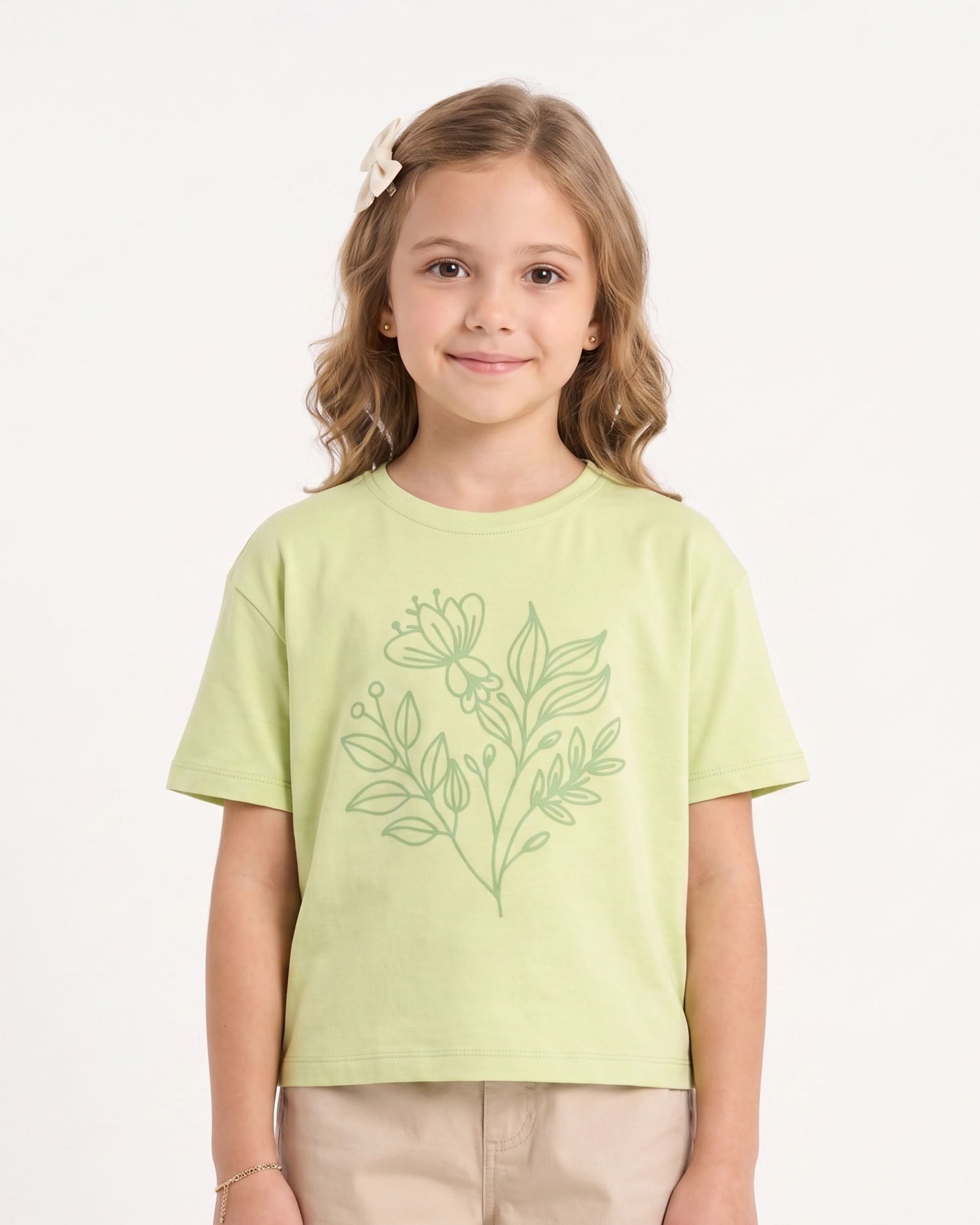 Eminent Girls' Half Sleeves T-Shirt, Girls T-Shirts, Eminent, Chase Value