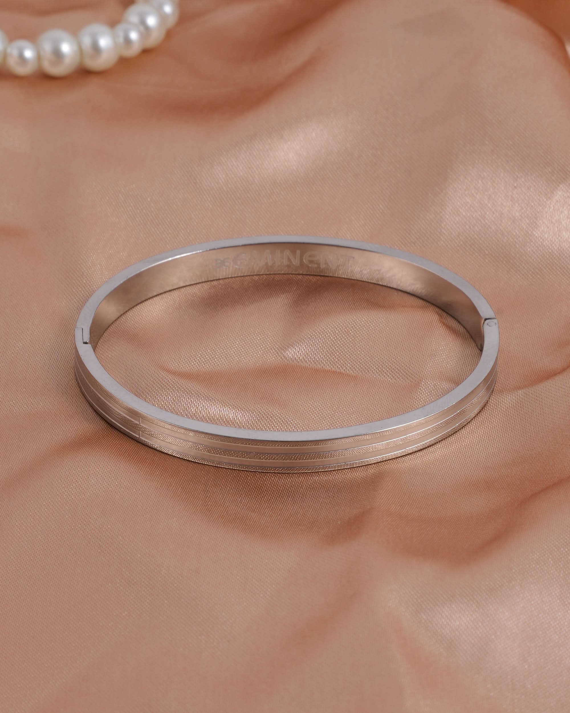 Eminent Women's Bracelet - Silver, Women Bangles & Bracelets, Eminent, Chase Value