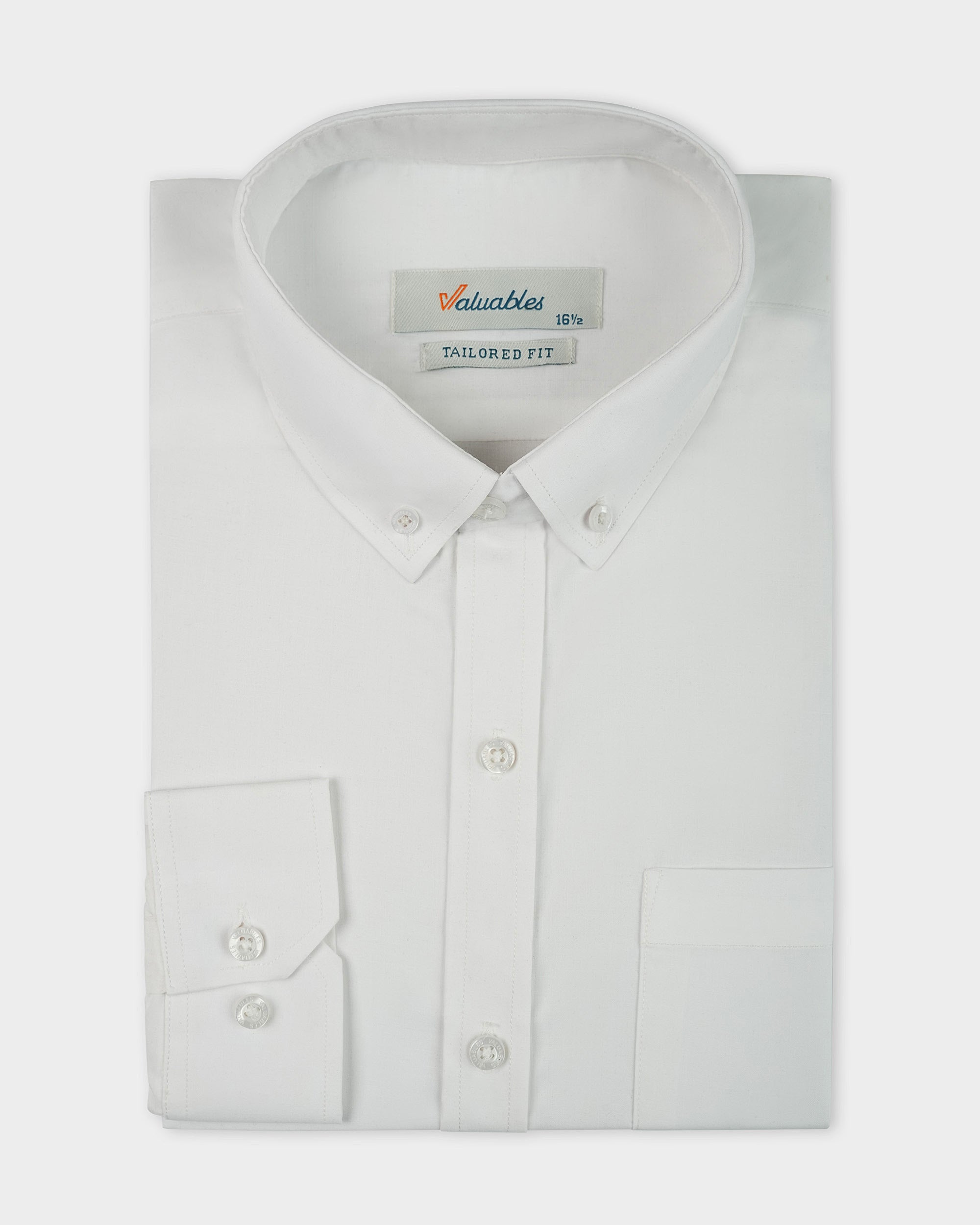 Valuables Men's Plain Formal Shirt