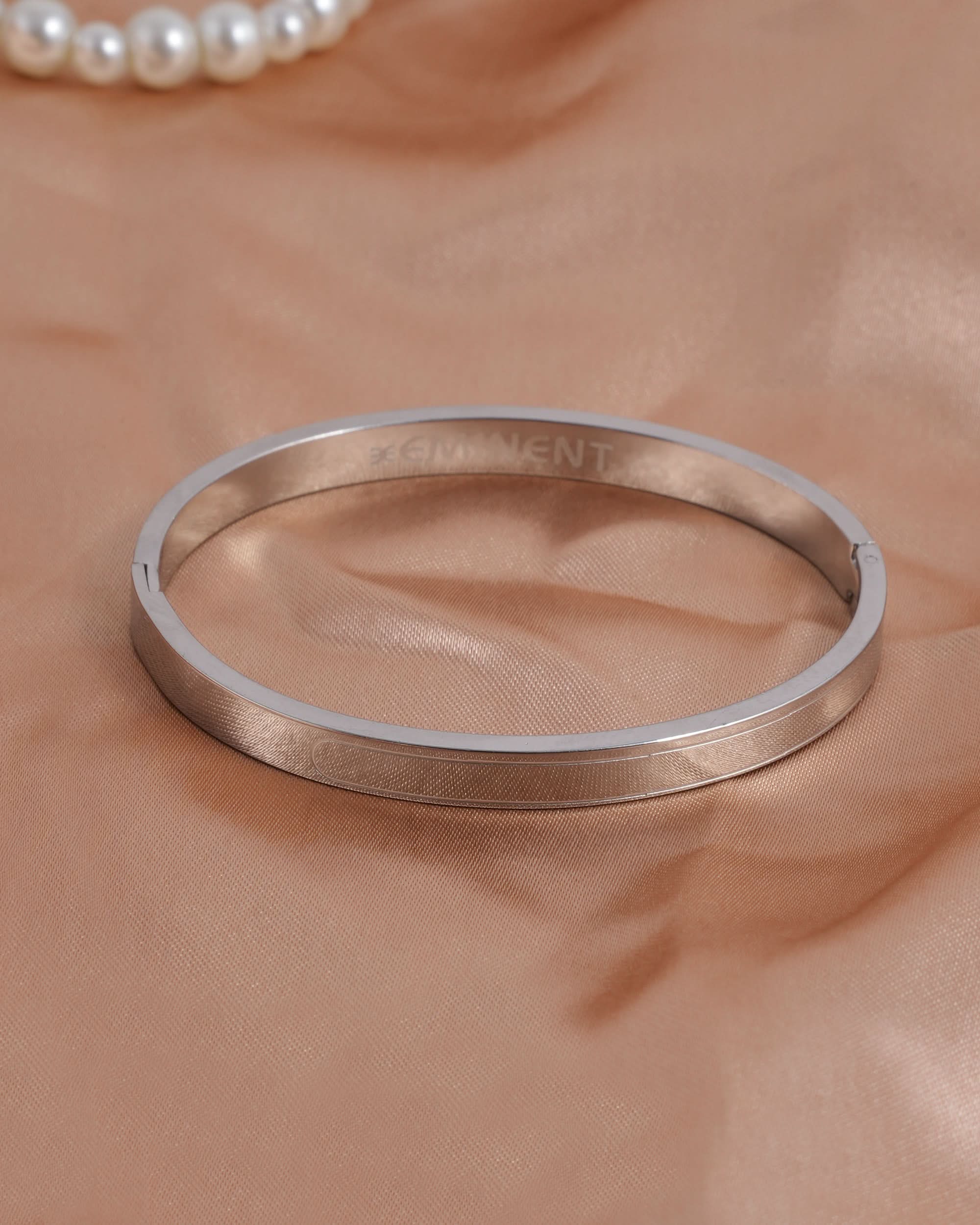 Eminent Women's Bracelet - Silver, Women Bangles & Bracelets, Eminent, Chase Value