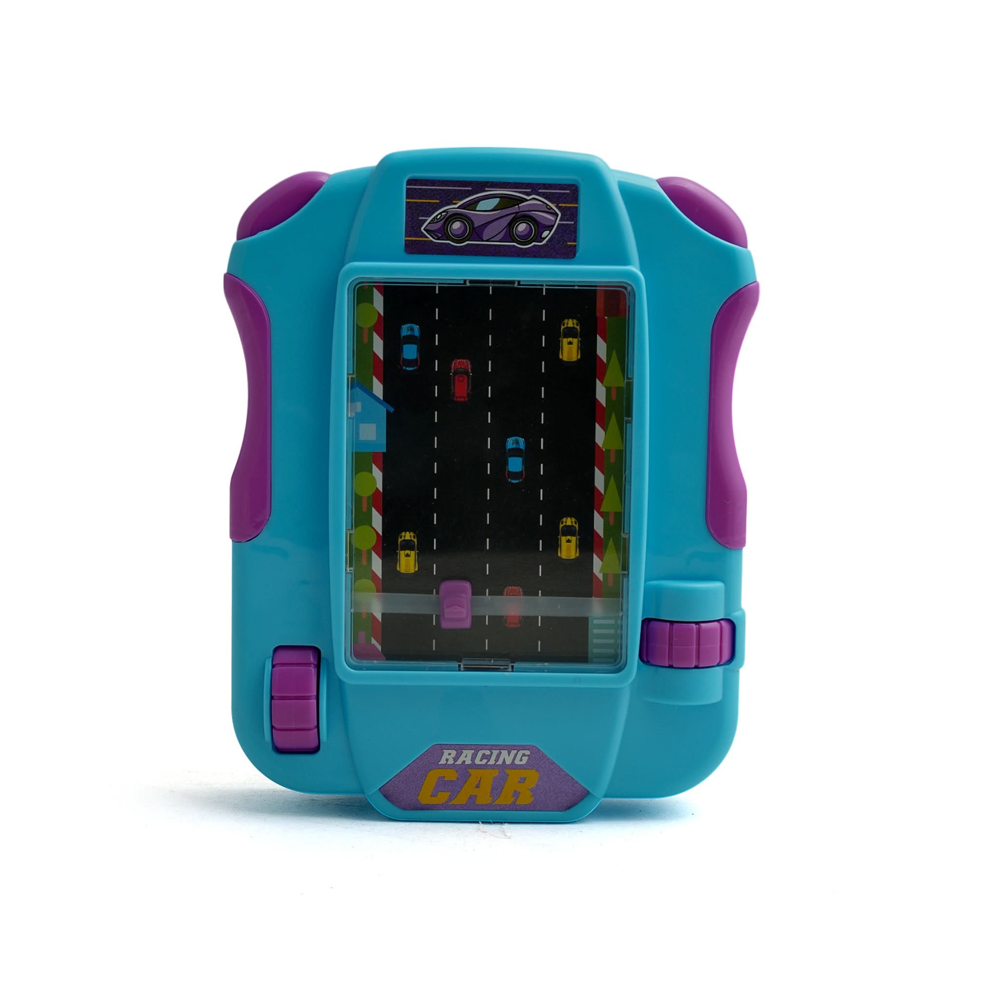 Manual Handheld Racing Puzzle Game – Classic Brain Teaser for Kids, Die-cast Model Car, Chase Value, Chase Value