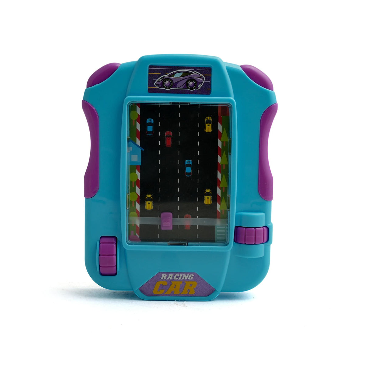 Manual Handheld Racing Puzzle Game – Classic Brain Teaser for Kids, Die-cast Model Car, Chase Value, Chase Value