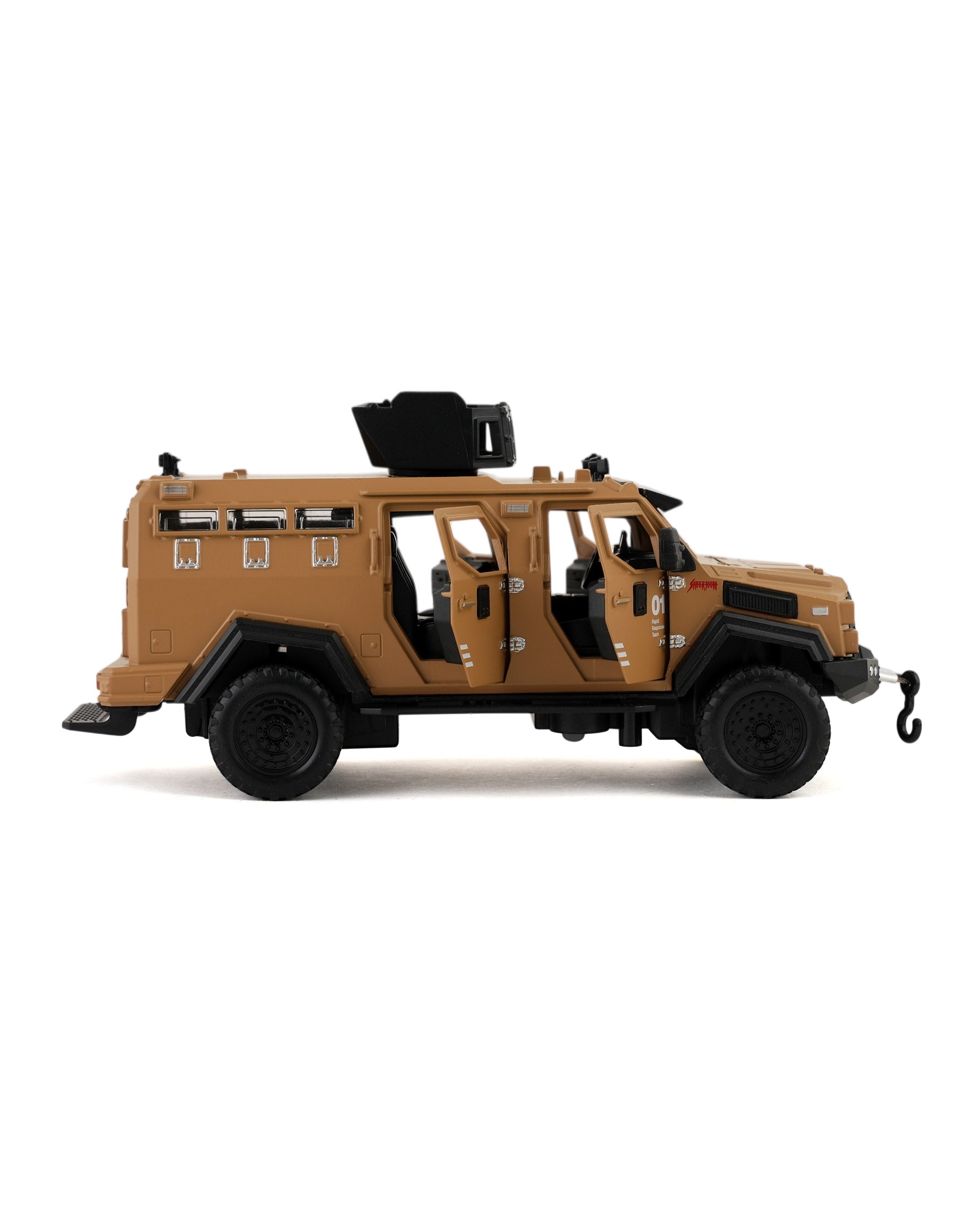 Die Cast 1:32 Jeep Saber Toothed Tiger With Light