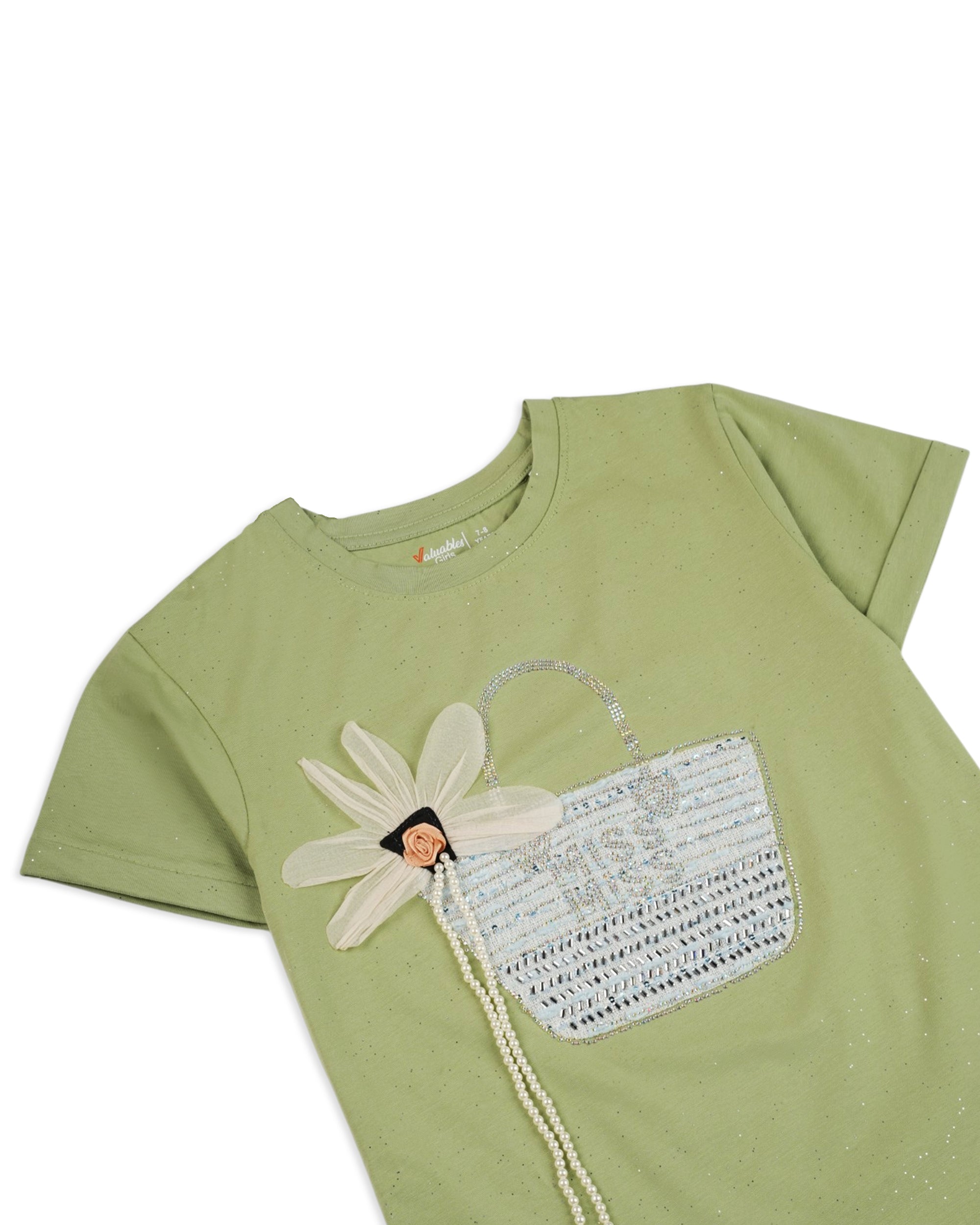 Valuables Girls' Half Sleeves T-Shirt, Girls T-Shirts, Valuables, Chase Value