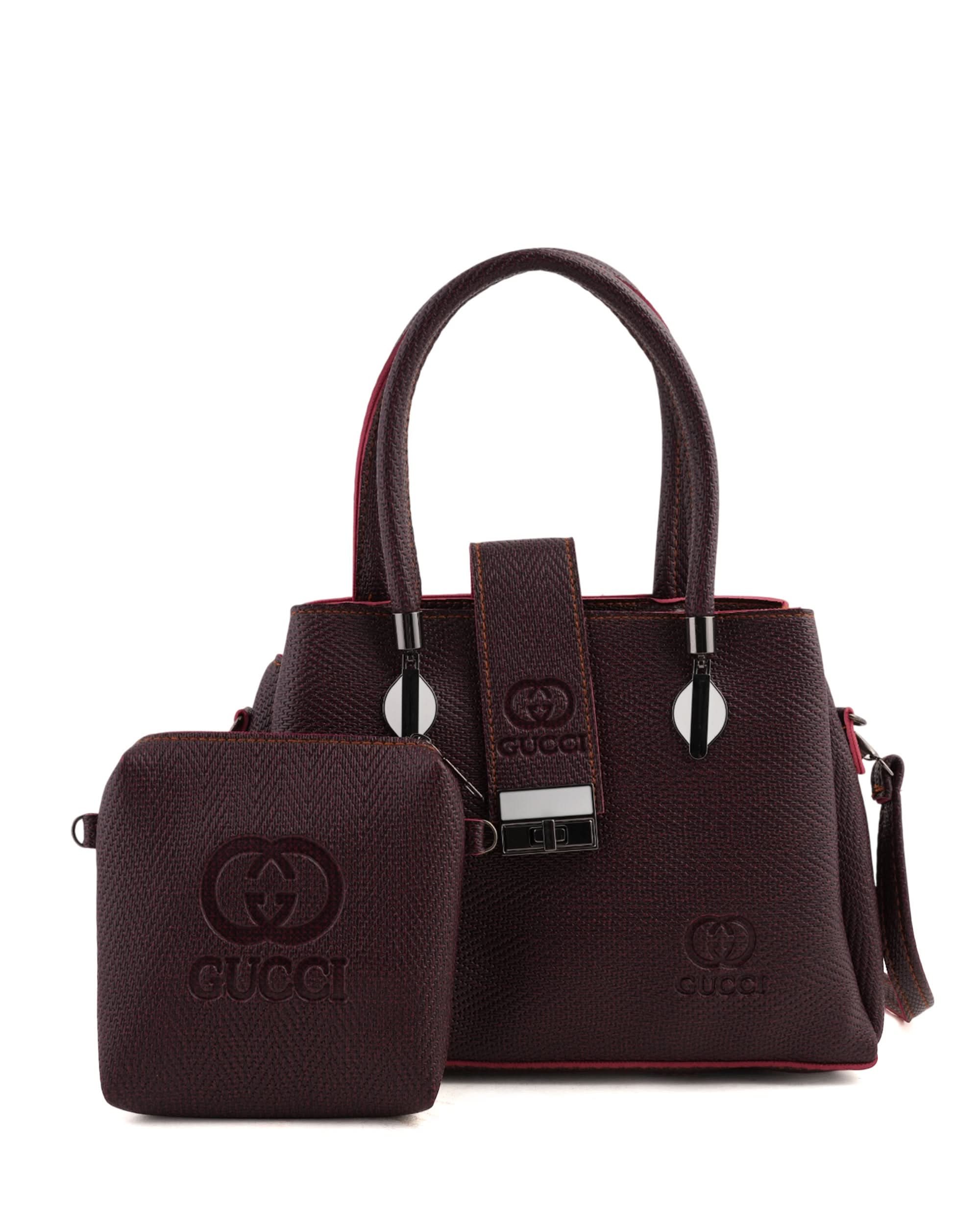 Women’s Handbag – 2 Pcs Set, Women Bags, Chase Value, Chase Value