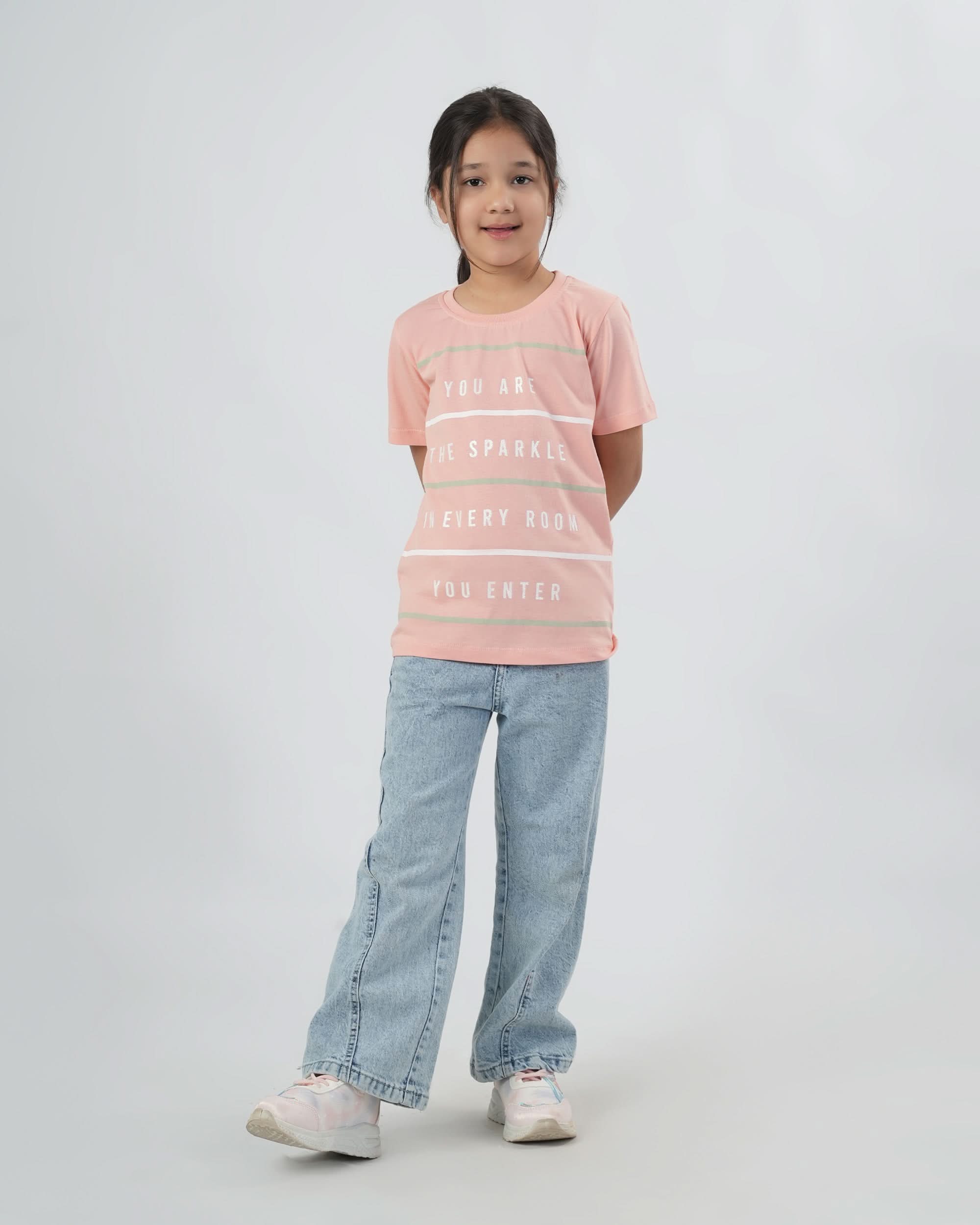 Eminent Girls Half Sleeves T-Shirt, Girls T-Shirts, Eminent, Chase Value