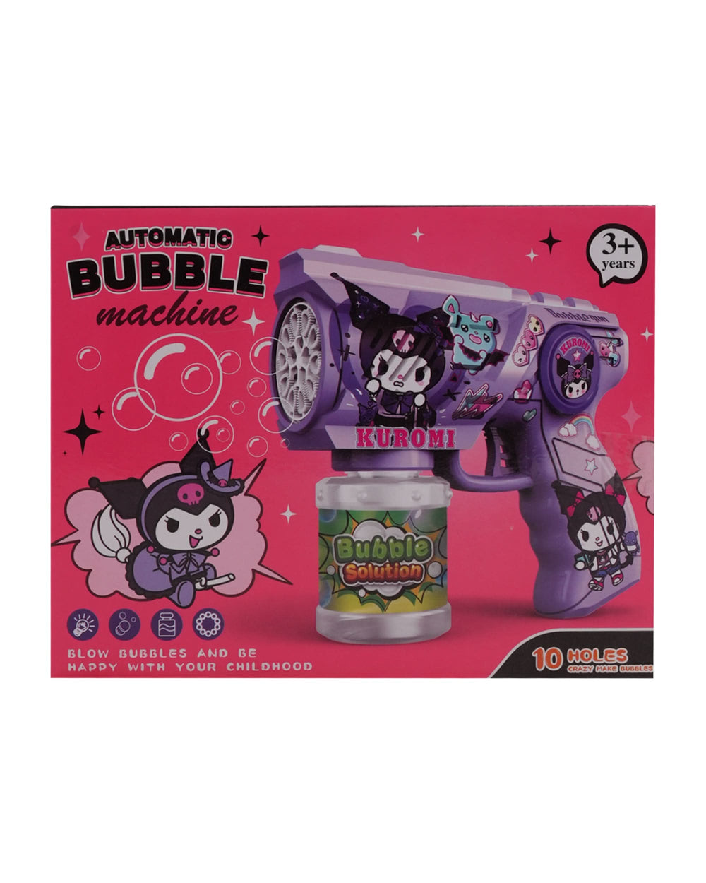 KUROMI BUBBLE GUN 10-HOLE, Weapon Toys, Chase Value, Chase Value