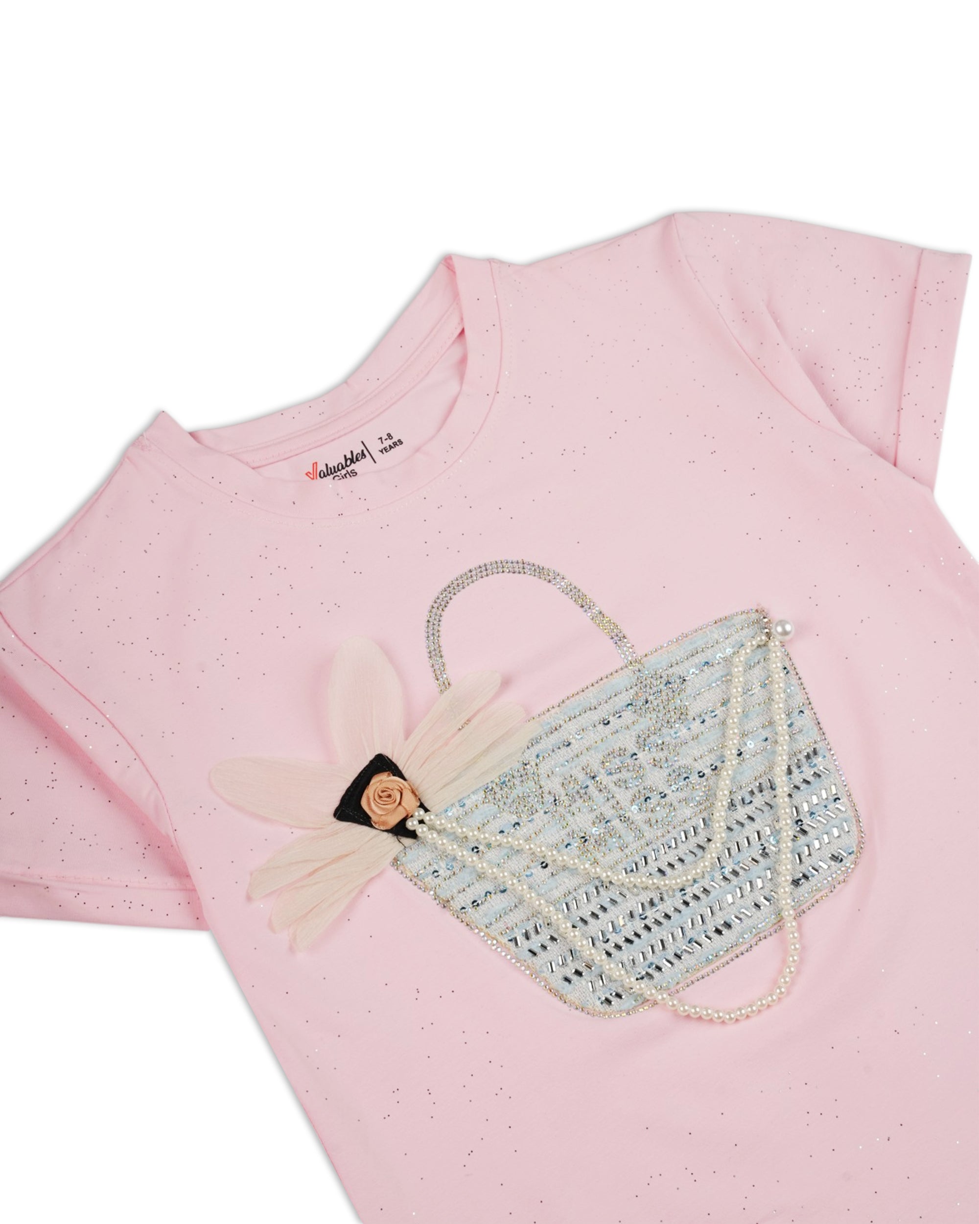 Valuables Girls' Half Sleeves T-Shirt, Girls T-Shirts, Valuables, Chase Value