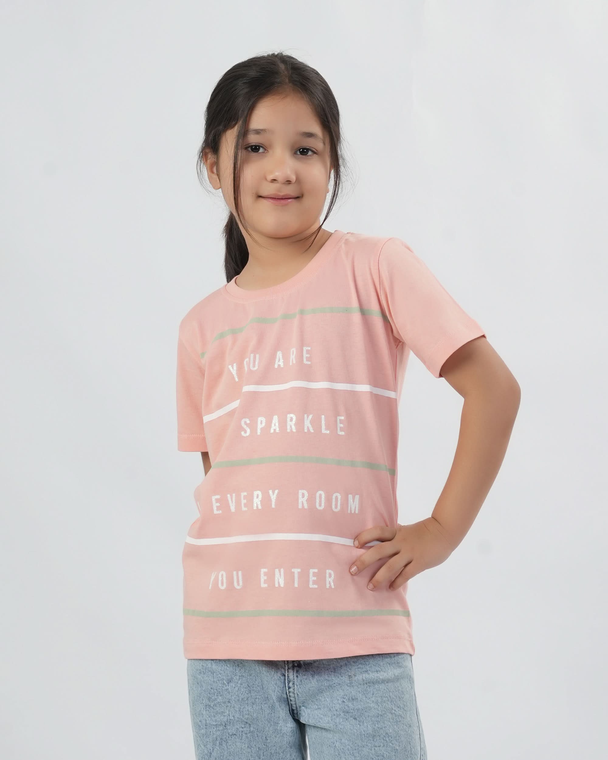 Eminent Girls Half Sleeves T-Shirt, Girls T-Shirts, Eminent, Chase Value