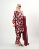 Valuables Women’s Printed 3-Pcs Suit