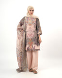 Valuables Women's Printed 3 Pc Suit