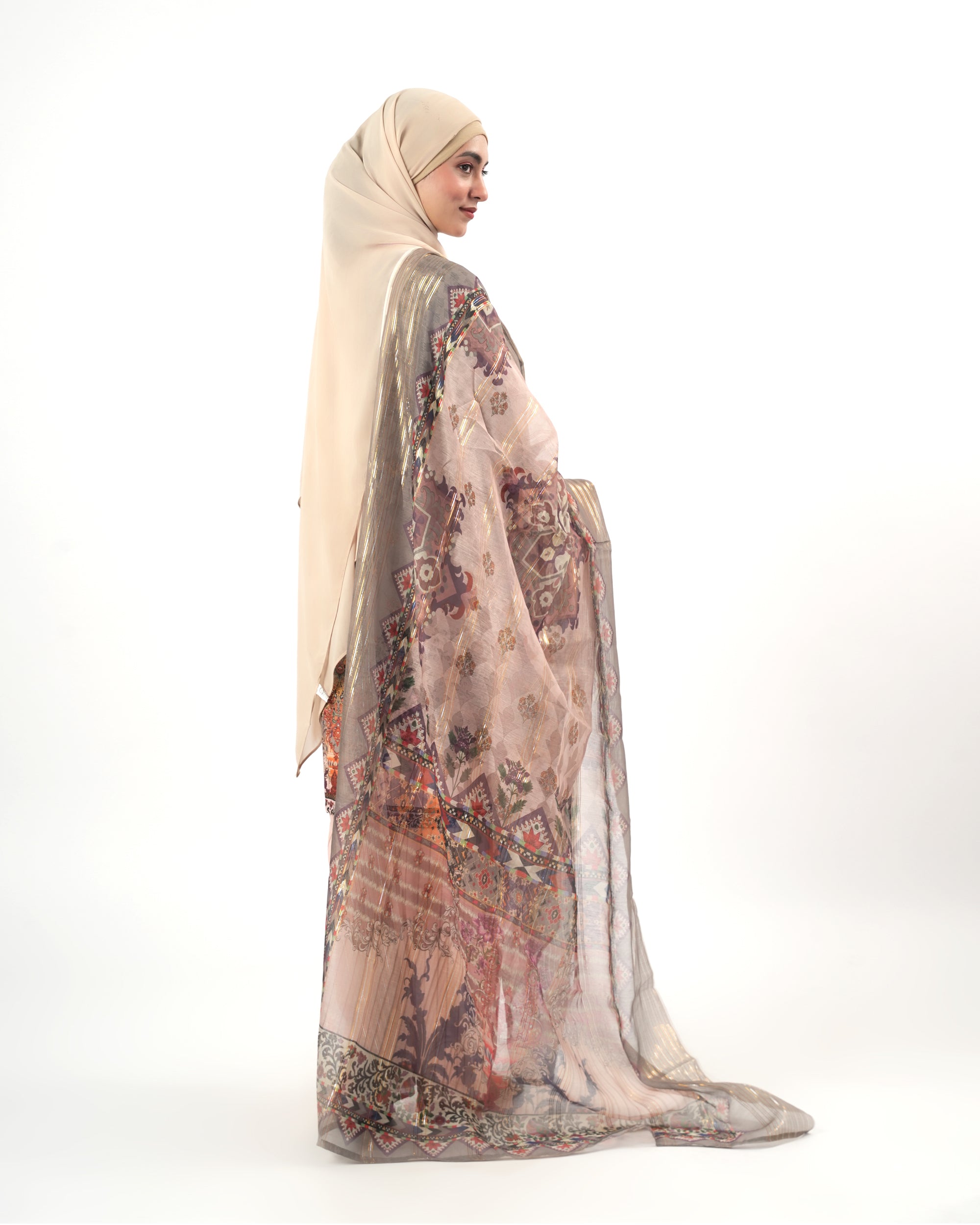 Valuables Women's Printed 3 Pc Suit