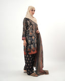 Valuables Women's Printed 3 Pc Suit