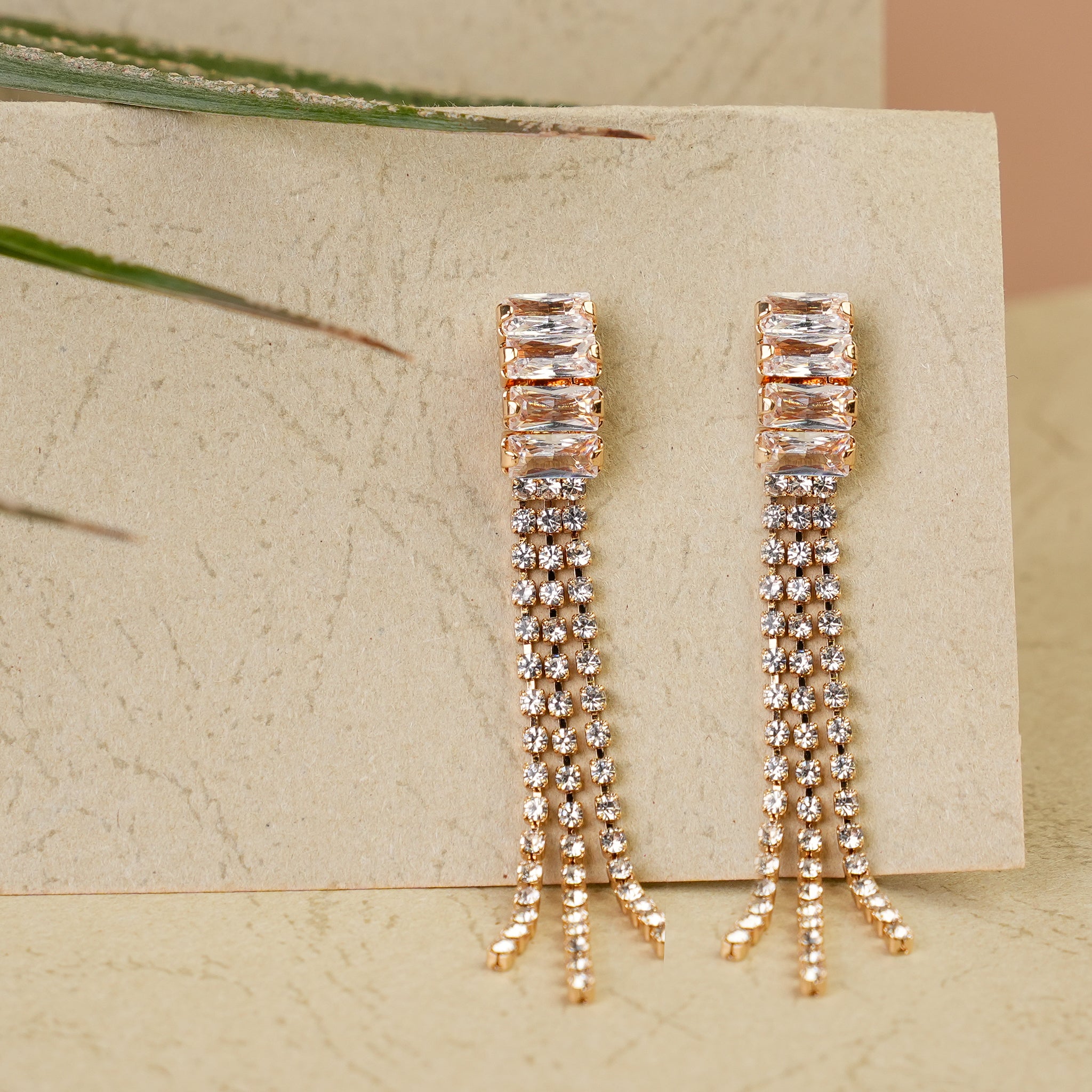 Women's Earring - Golden, Women Earrings & Tops, Chase Value, Chase Value