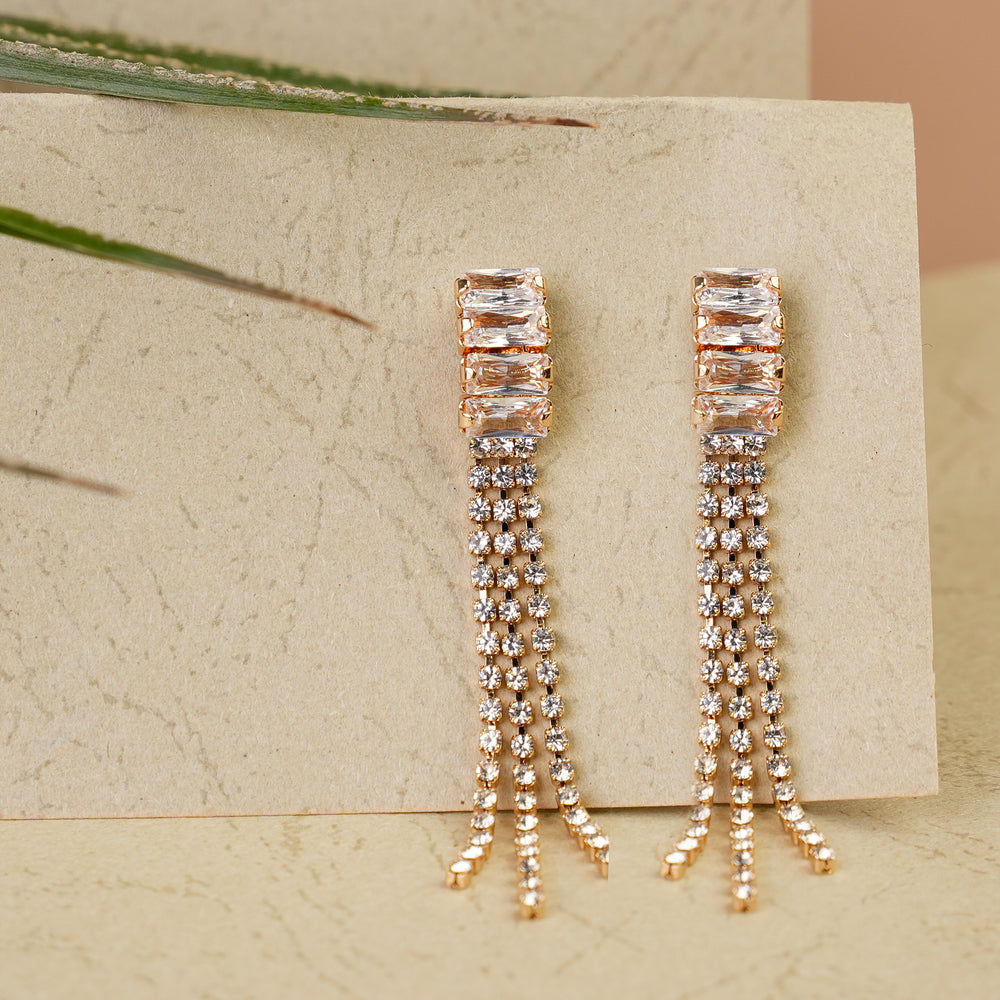 Women's Earring - Golden, Women Earrings & Tops, Chase Value, Chase Value