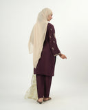 Valuables Women's Embroidered 3Pc Suit