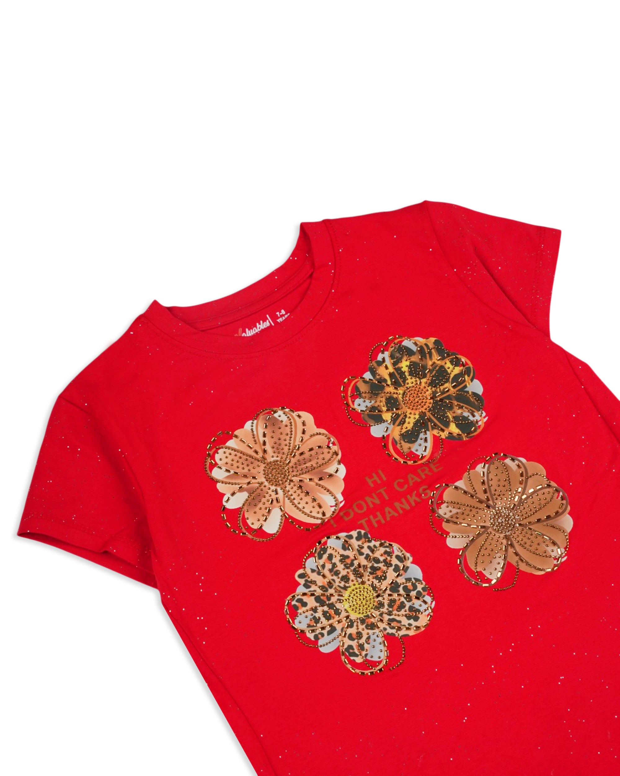 Valuables Girls' Half Sleeves T-Shirt, Girls T-Shirts, Valuables, Chase Value