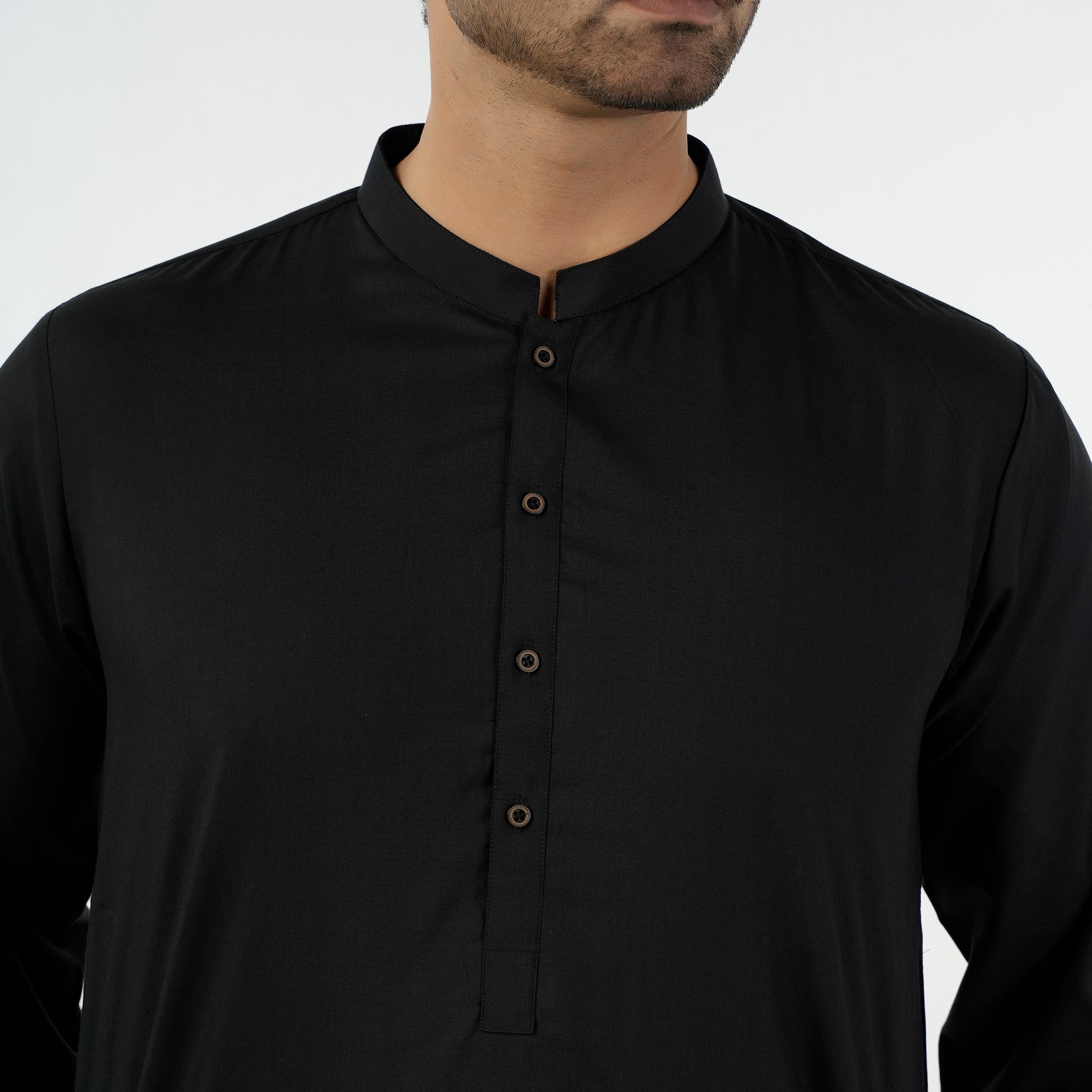 Eminent Men's Kurta Plain Shalwar Suit - Black, Men's Shalwar Kameez, Eminent, Chase Value