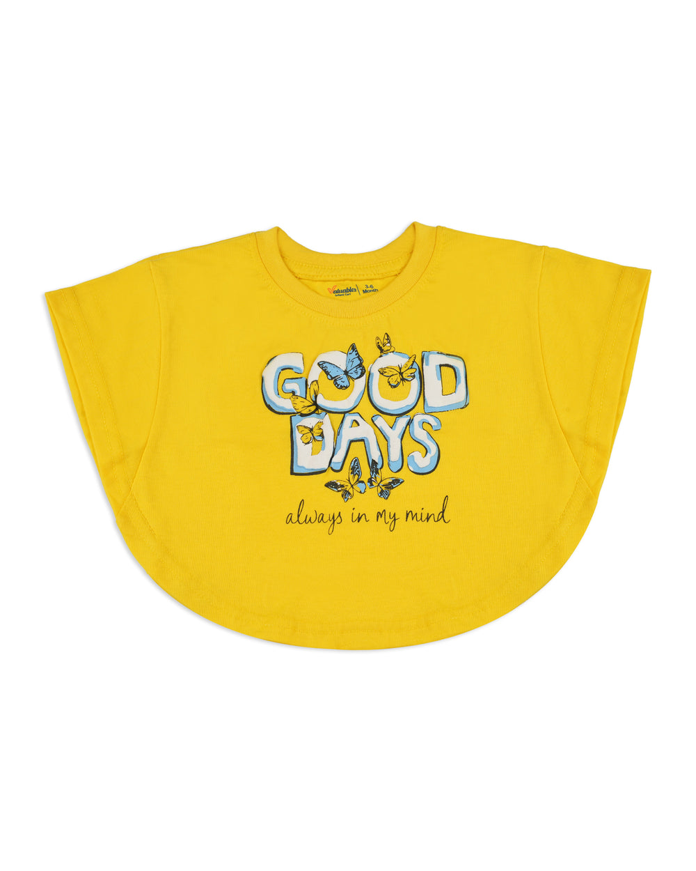 Valuables Newborn Girls Loose Fit T-Shirt, Newborn Girls T-Shirts, Chase Value, Chase Value