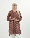 Valuables Women's Printed Jacquard Kurti