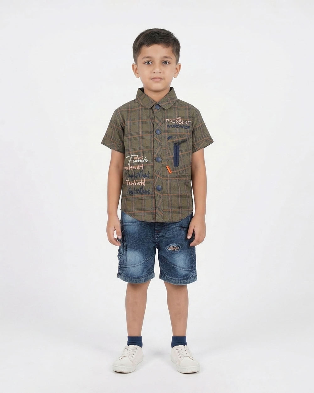 Boys Half Sleeves Short Suit, Boys Sets & Suits, Chase Value, Chase Value