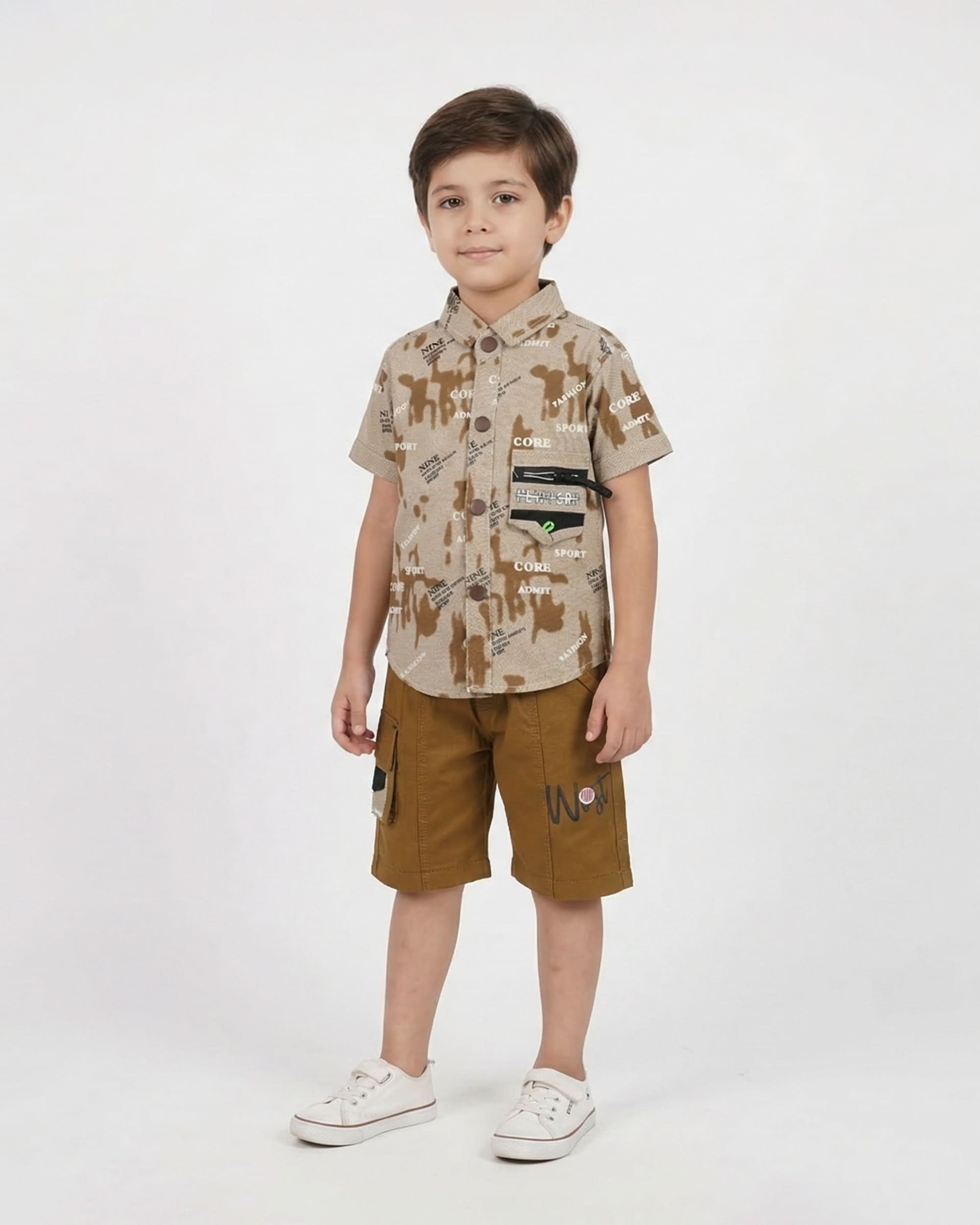 Boys Half Sleeves Short Suit, Boys Sets & Suits, Chase Value, Chase Value