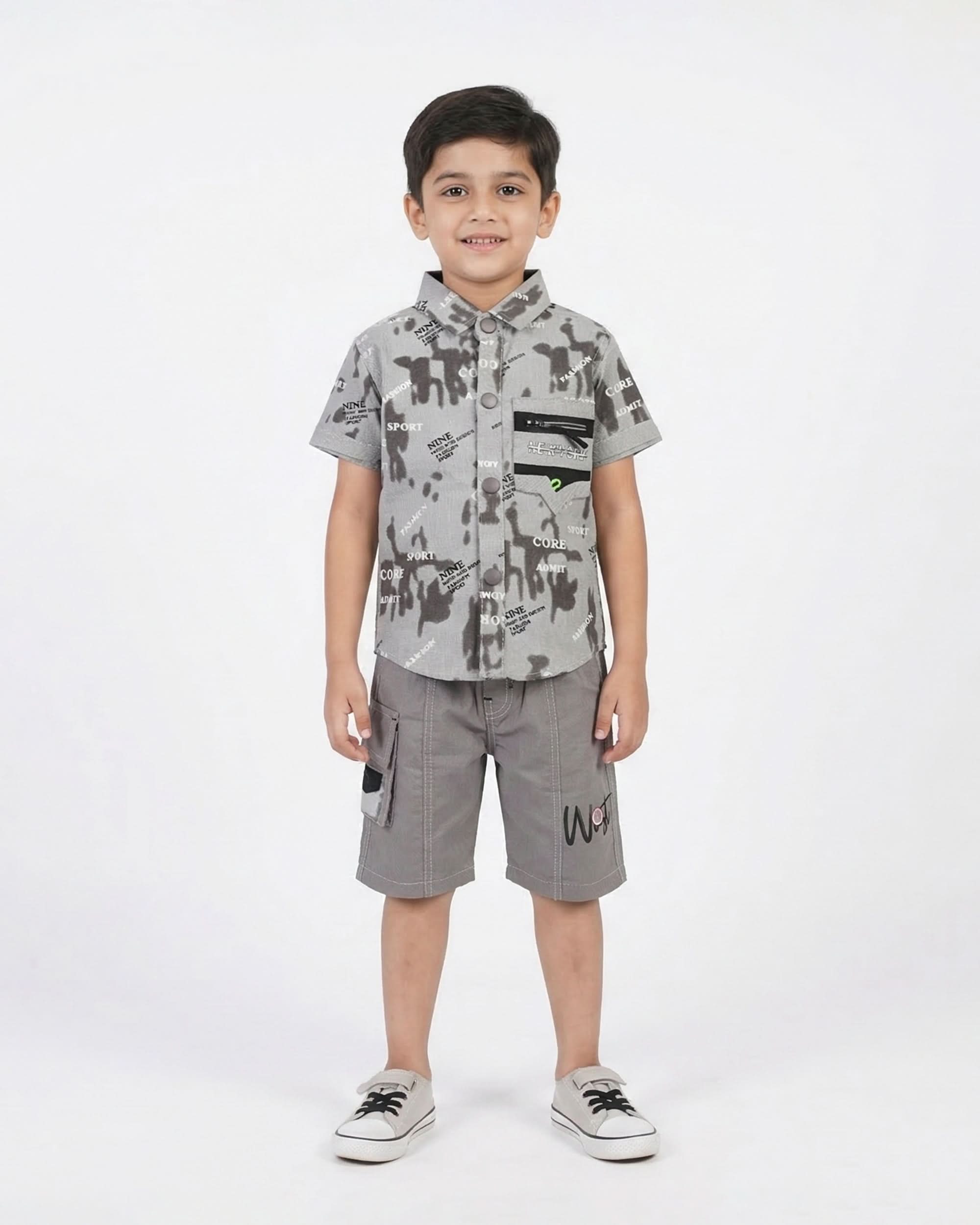 Boys Half Sleeves Short Suit, Boys Sets & Suits, Chase Value, Chase Value