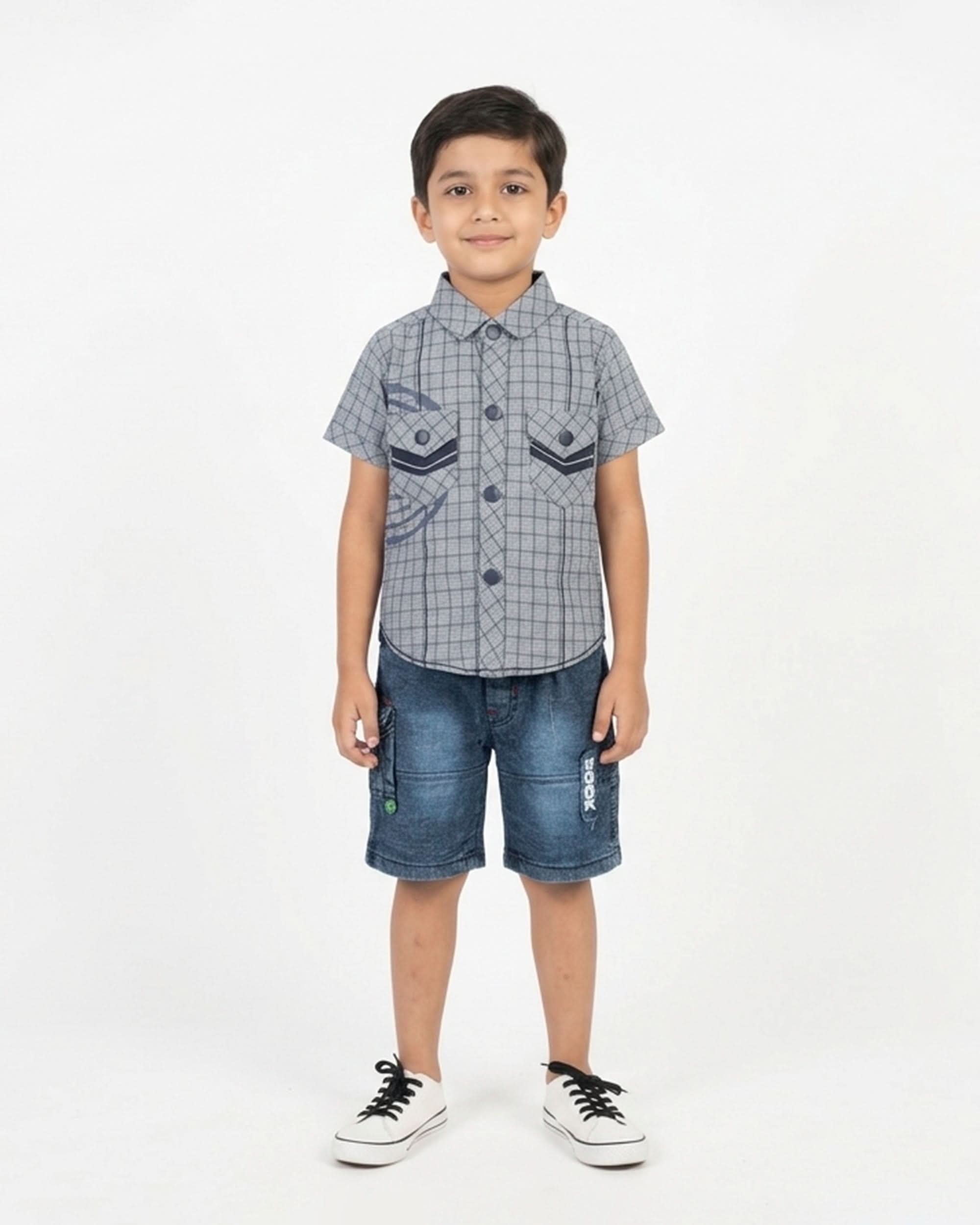 Boys Half Sleeves Short Suit, Boys Sets & Suits, Chase Value, Chase Value