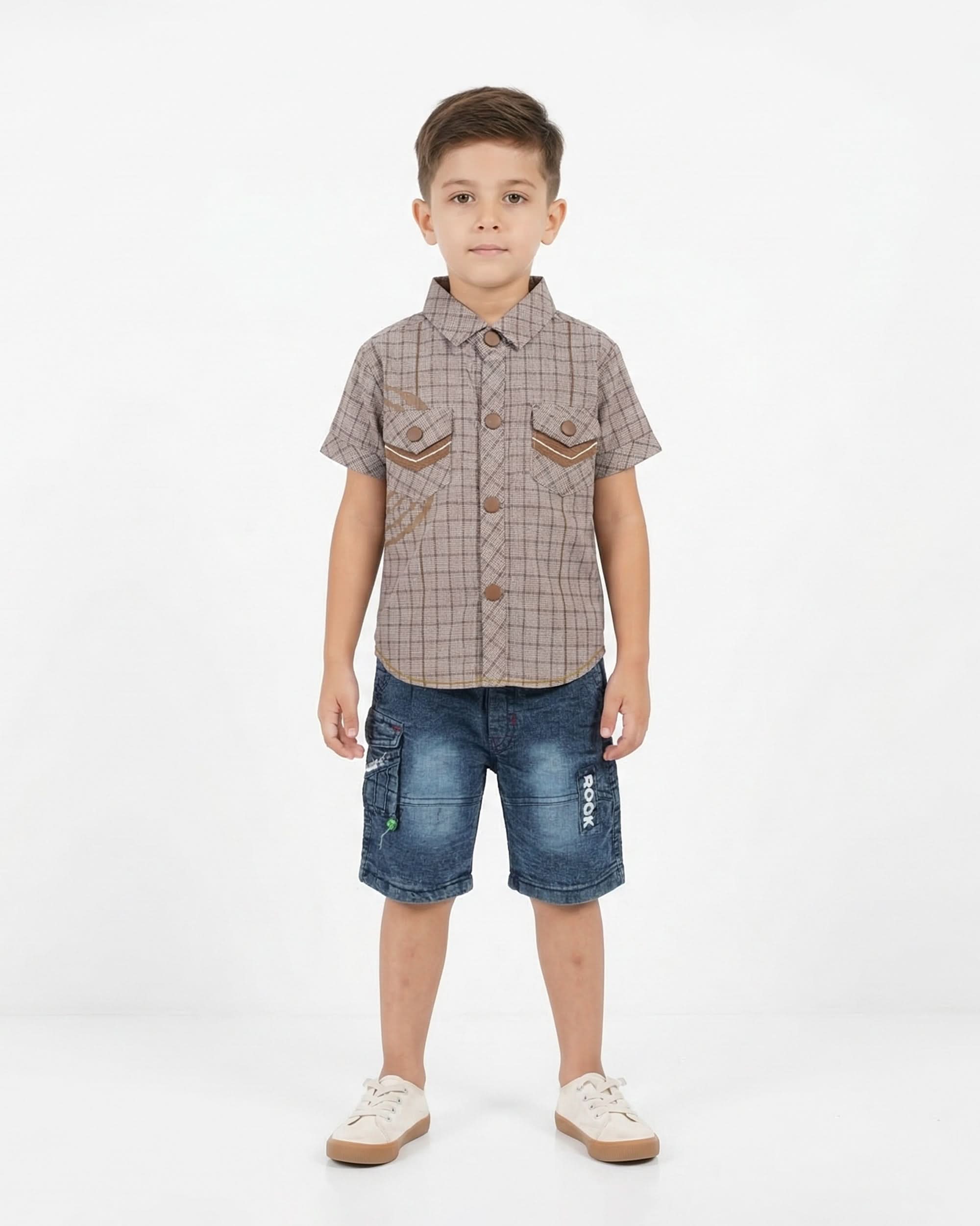 Boys Half Sleeves Short Suit, Boys Sets & Suits, Chase Value, Chase Value