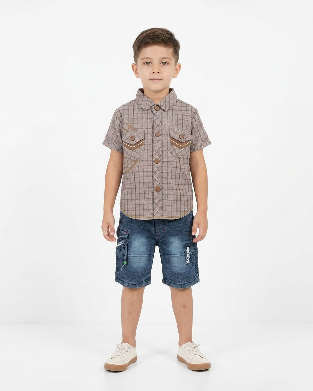 Boys Half Sleeves Short Suit, Boys Sets & Suits, Chase Value, Chase Value
