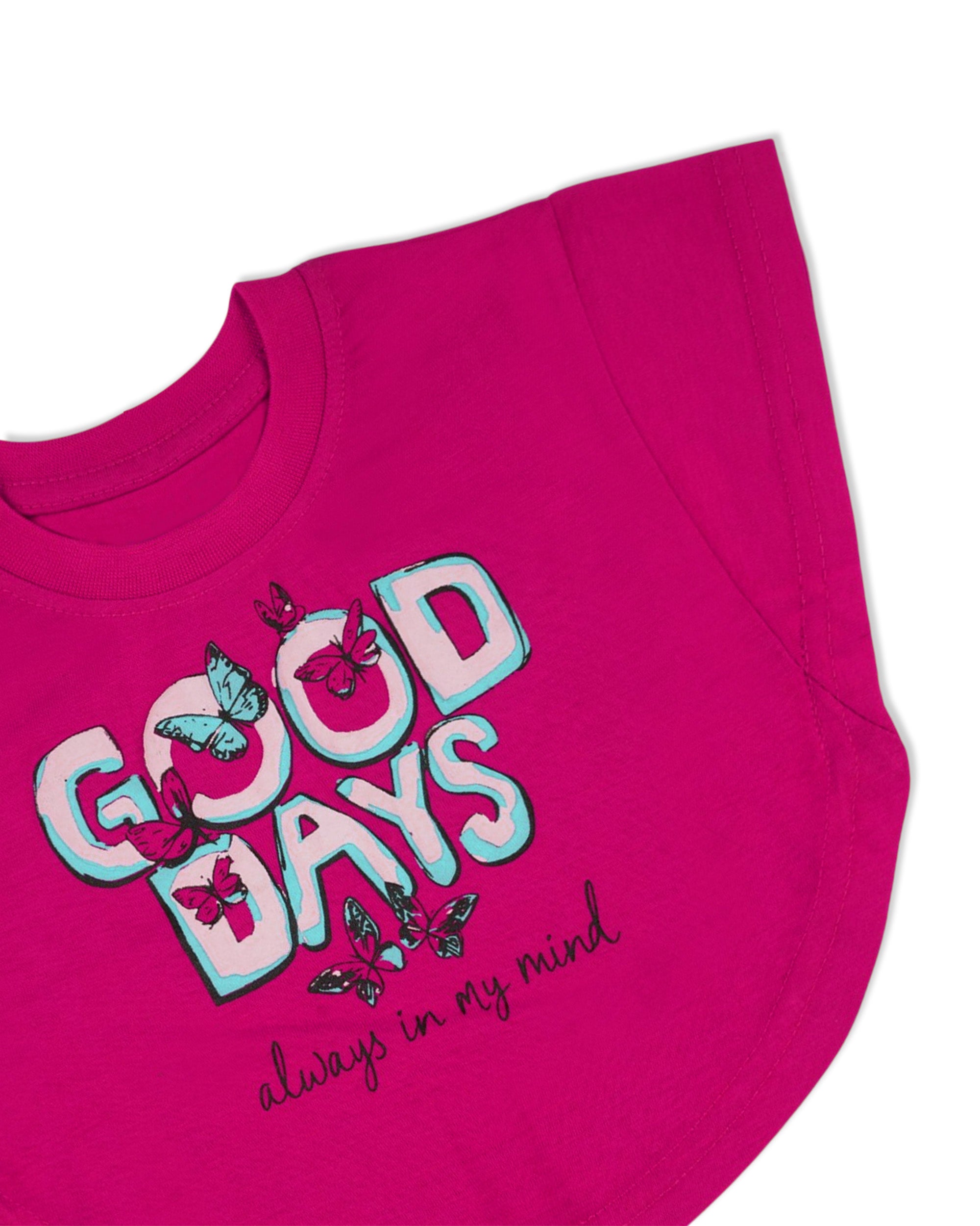 Valuables Newborn Girls Loose Fit T-Shirt, Newborn Girls T-Shirts, Chase Value, Chase Value