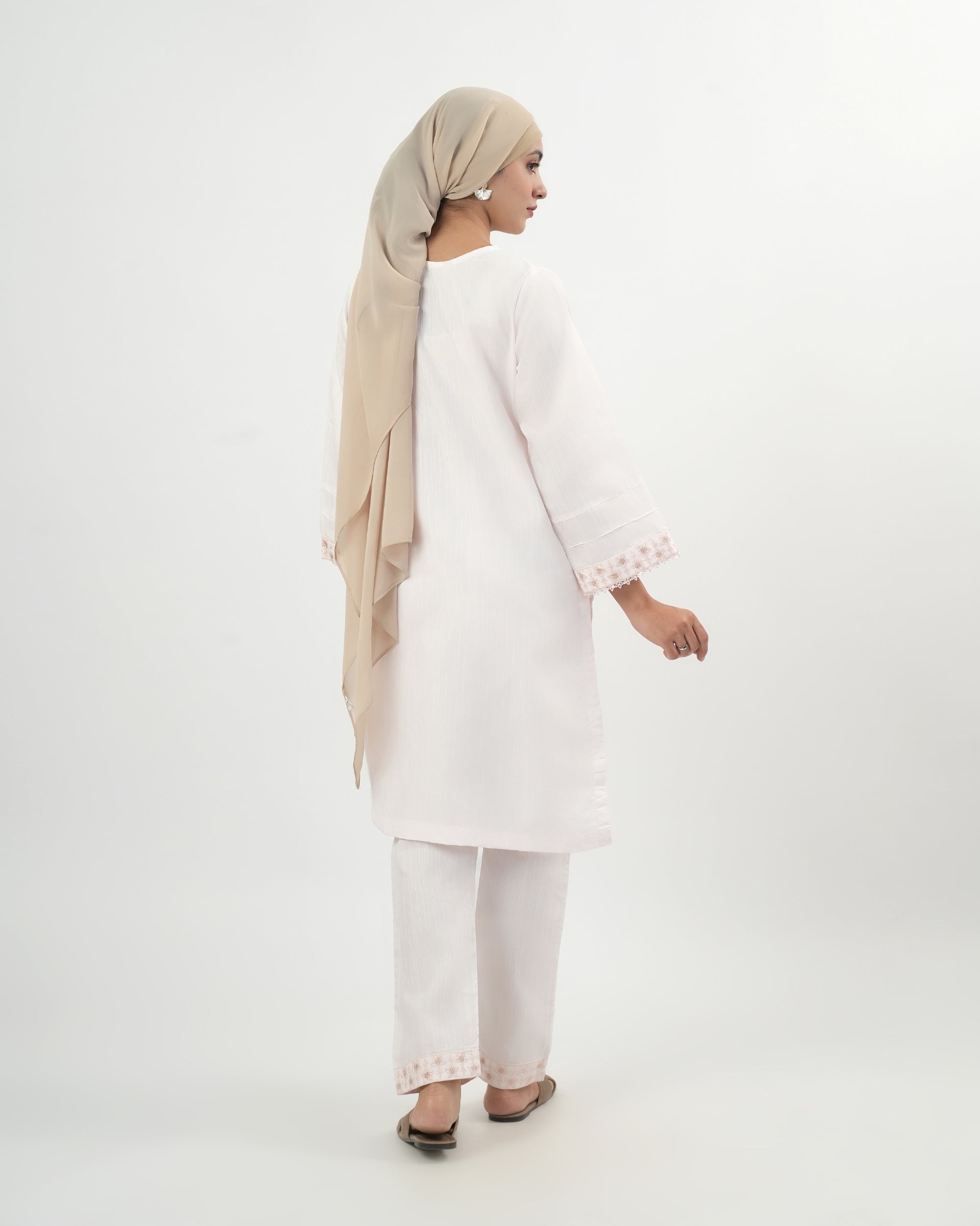 Valuables Women's Embroidered 2Pc Suit