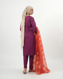 Valuables Women's Embroidered 3Pc Suit