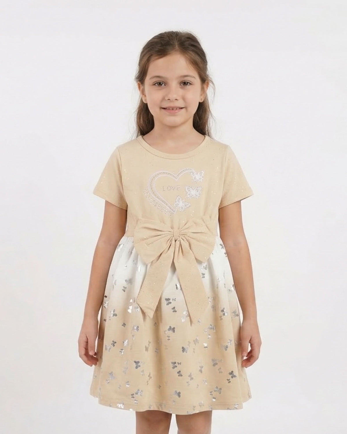 Girl’s Half Sleeves Frock, Girls Frocks, Chase Value, Chase Value