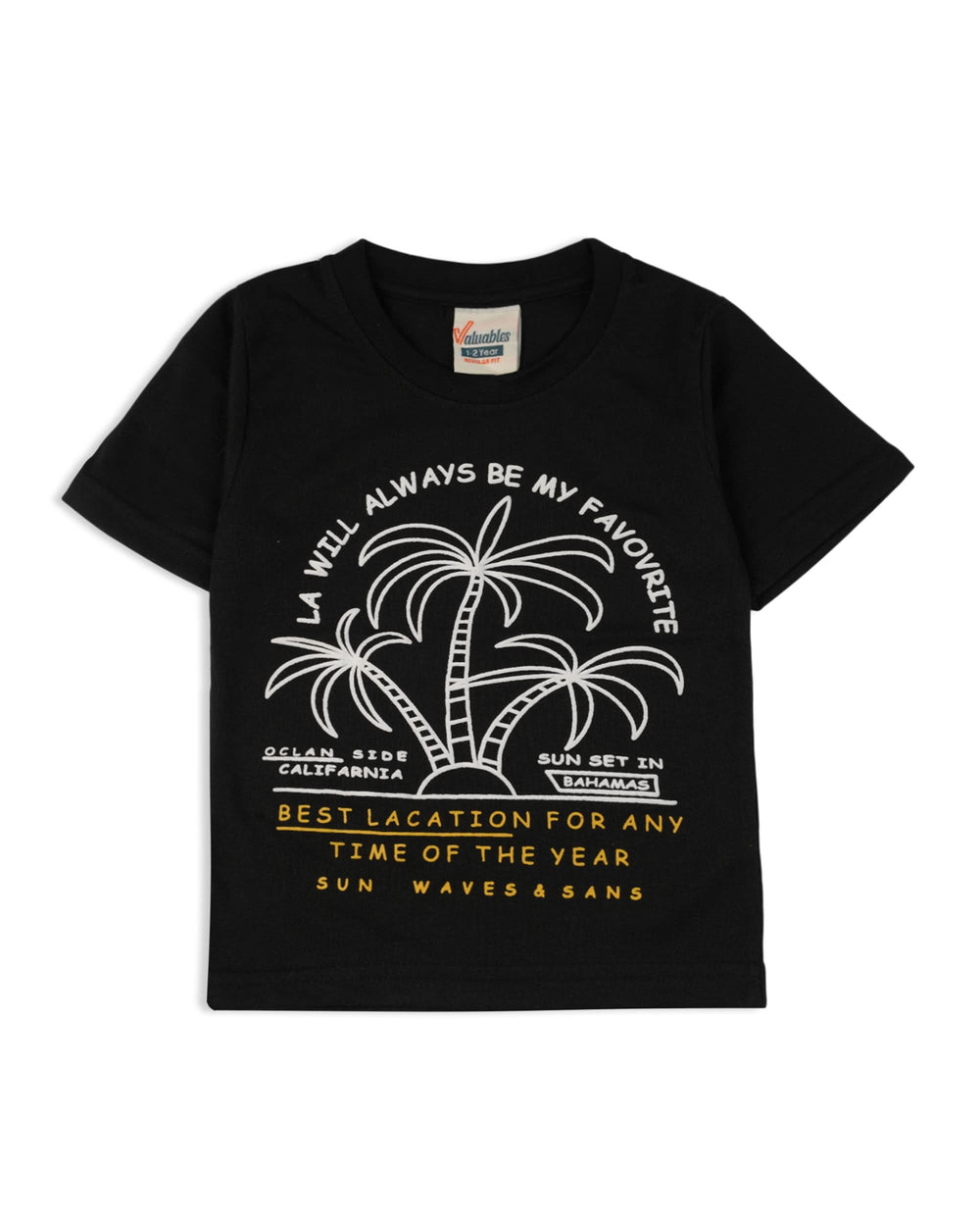 Valuables Boys Half Sleeves T-Shirt, Boys T-Shirts, Valuables, Chase Value