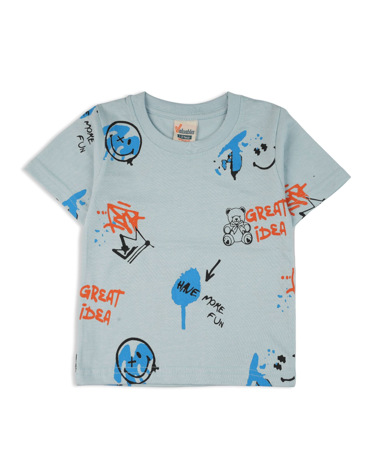 Valuables Boys Half Sleeves T-Shirt, Boys T-Shirts, Chase Value, Chase Value