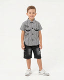 Boys Half Sleeves Short Suit, Boys Sets & Suits, Chase Value, Chase Value