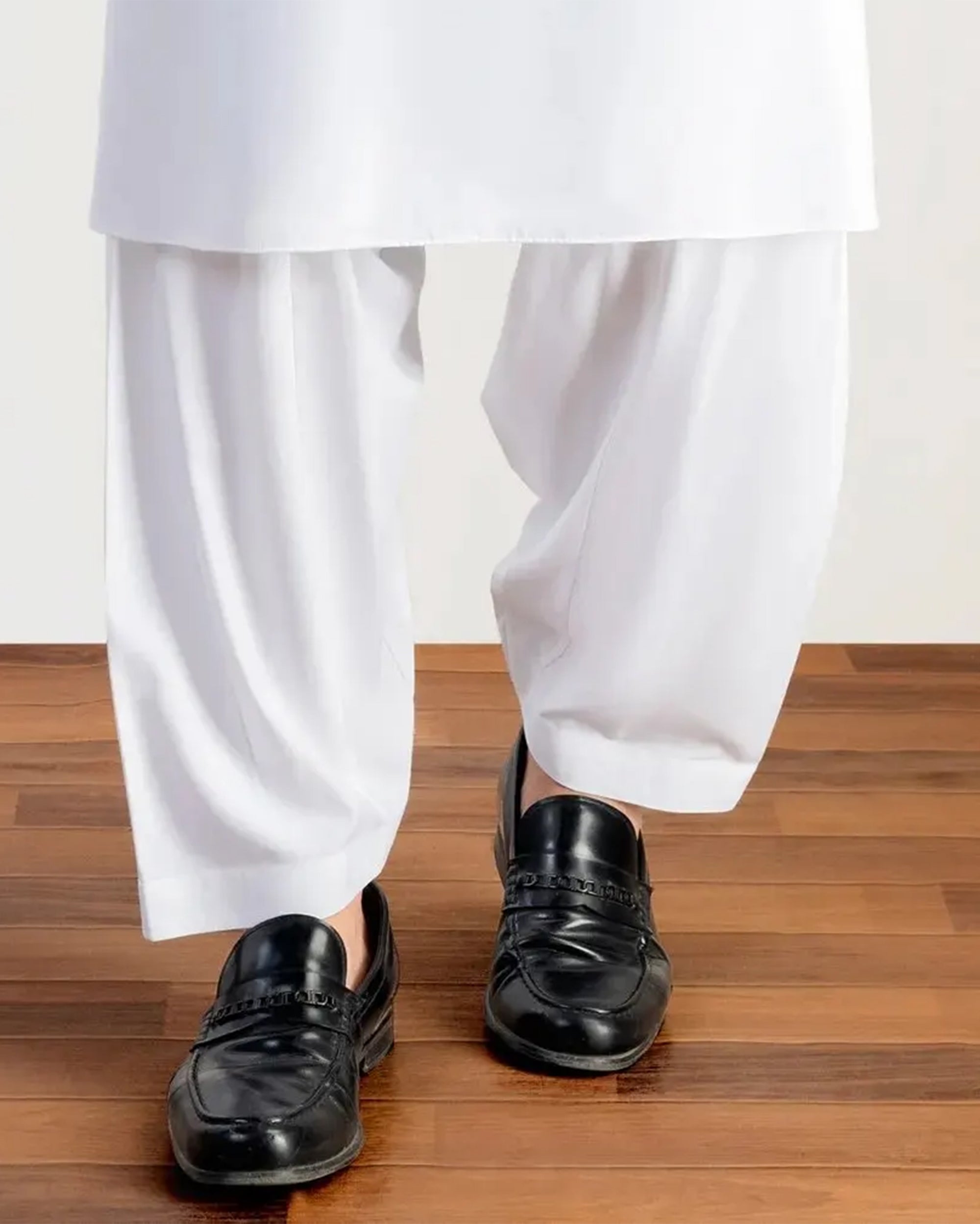 Men's Cotton Shalwar - Off White