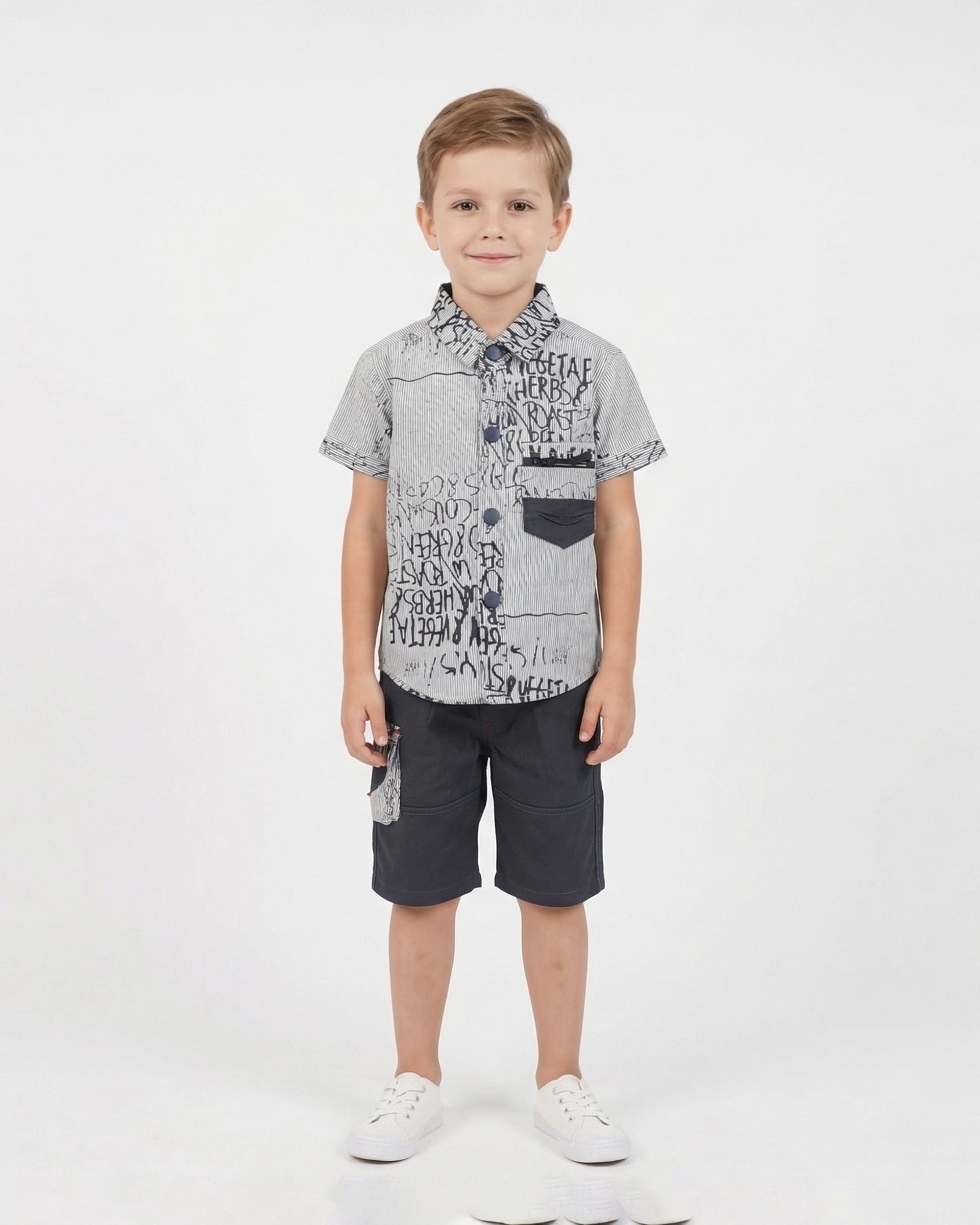 Boys Half Sleeves Short Suit, Boys Sets & Suits, Chase Value, Chase Value