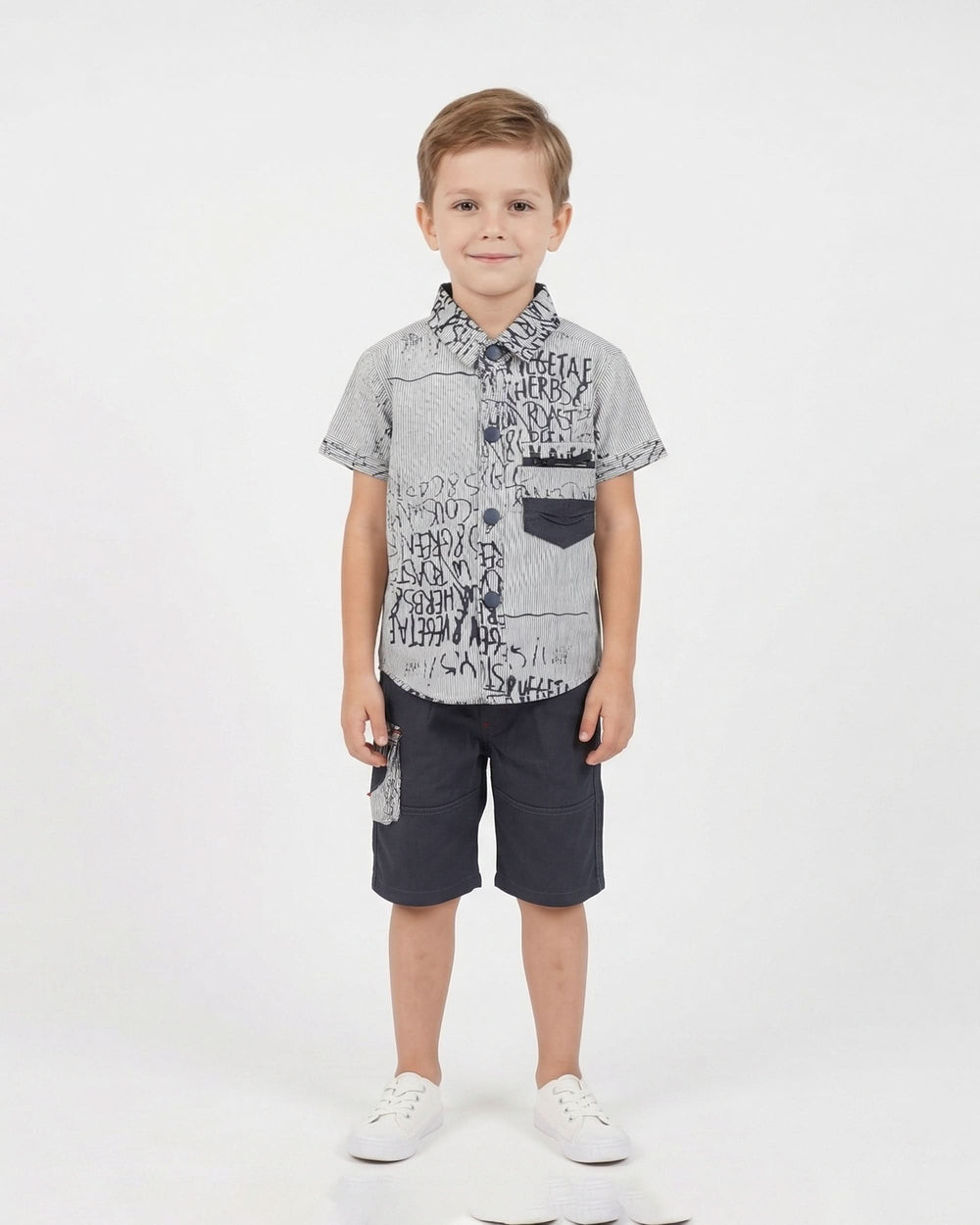 Boys Half Sleeves Short Suit, Boys Sets & Suits, Chase Value, Chase Value