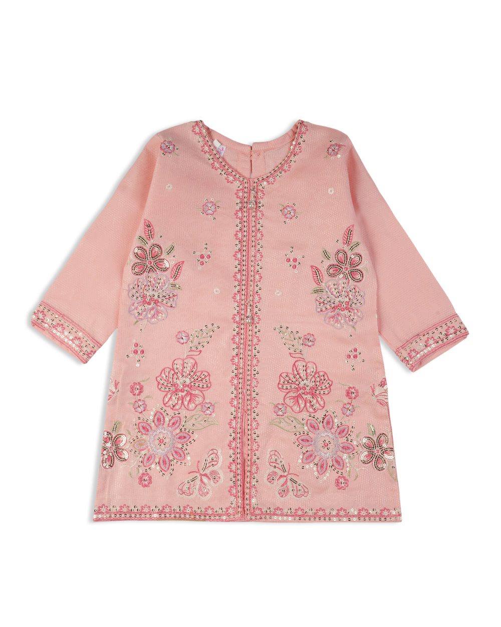Girl’s Embroidered Shalwar Suit, Girls Shalwar Kameez, Chase Value, Chase Value
