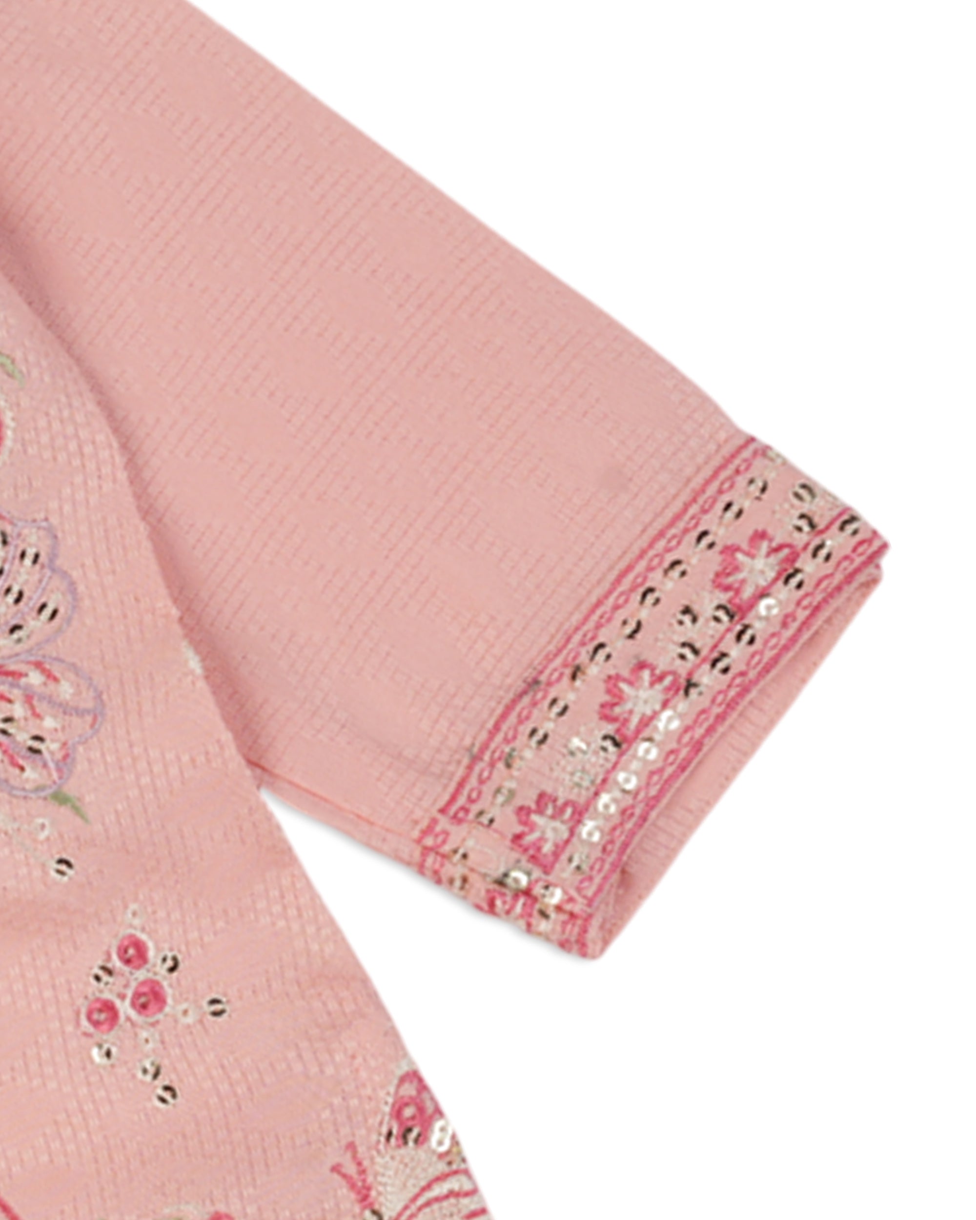 Girl’s Embroidered Shalwar Suit, Girls Shalwar Kameez, Chase Value, Chase Value