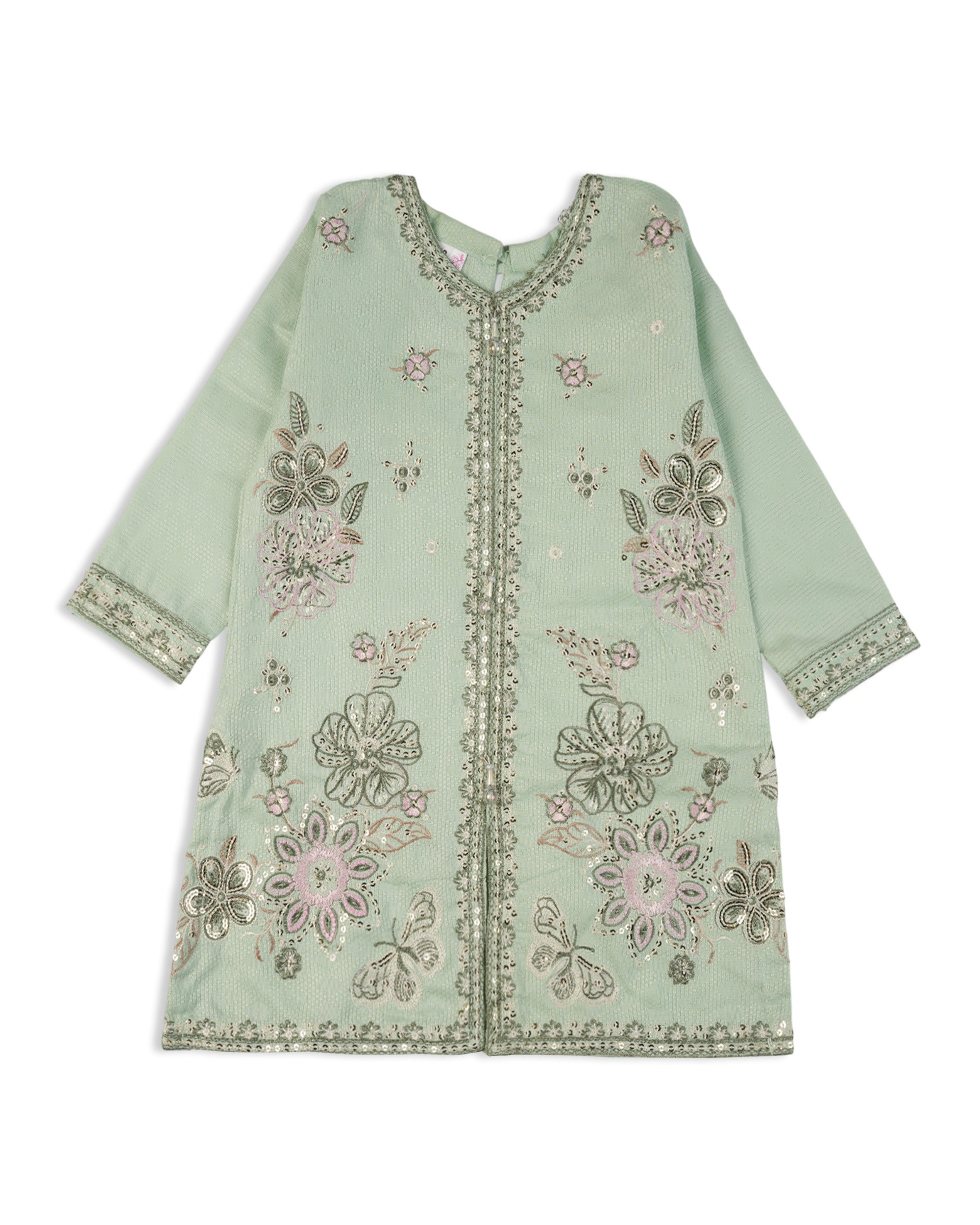 Girl’s Embroidered Shalwar Suit, Girls Shalwar Kameez, Chase Value, Chase Value