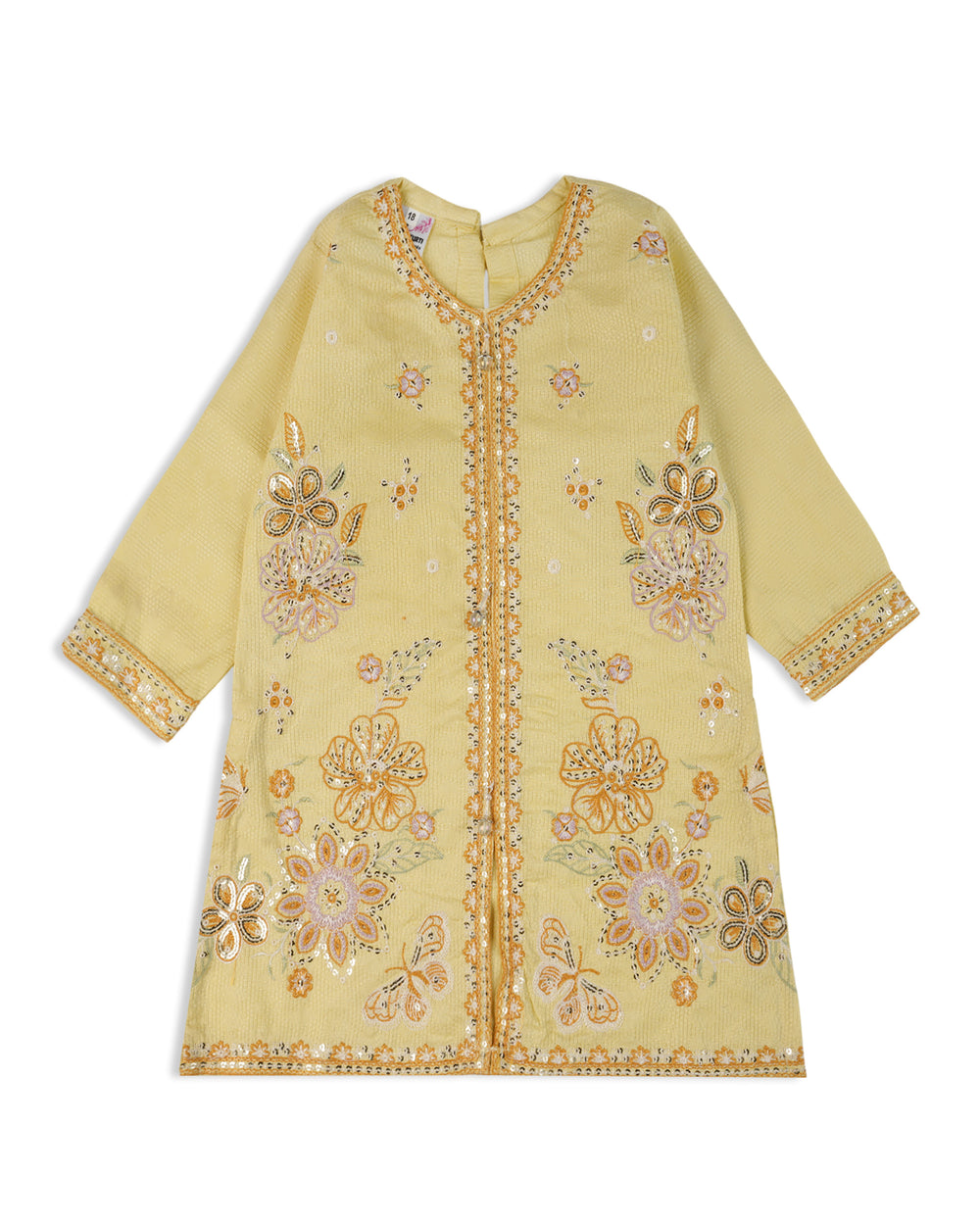 Girl’s Embroidered Shalwar Suit, Girls Shalwar Kameez, Chase Value, Chase Value