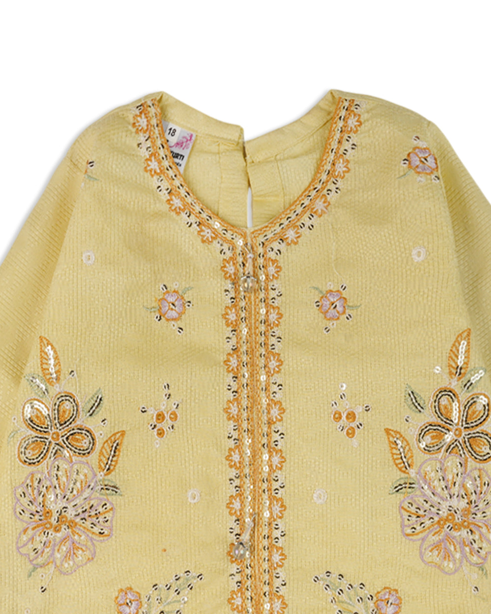 Girl’s Embroidered Shalwar Suit, Girls Shalwar Kameez, Chase Value, Chase Value