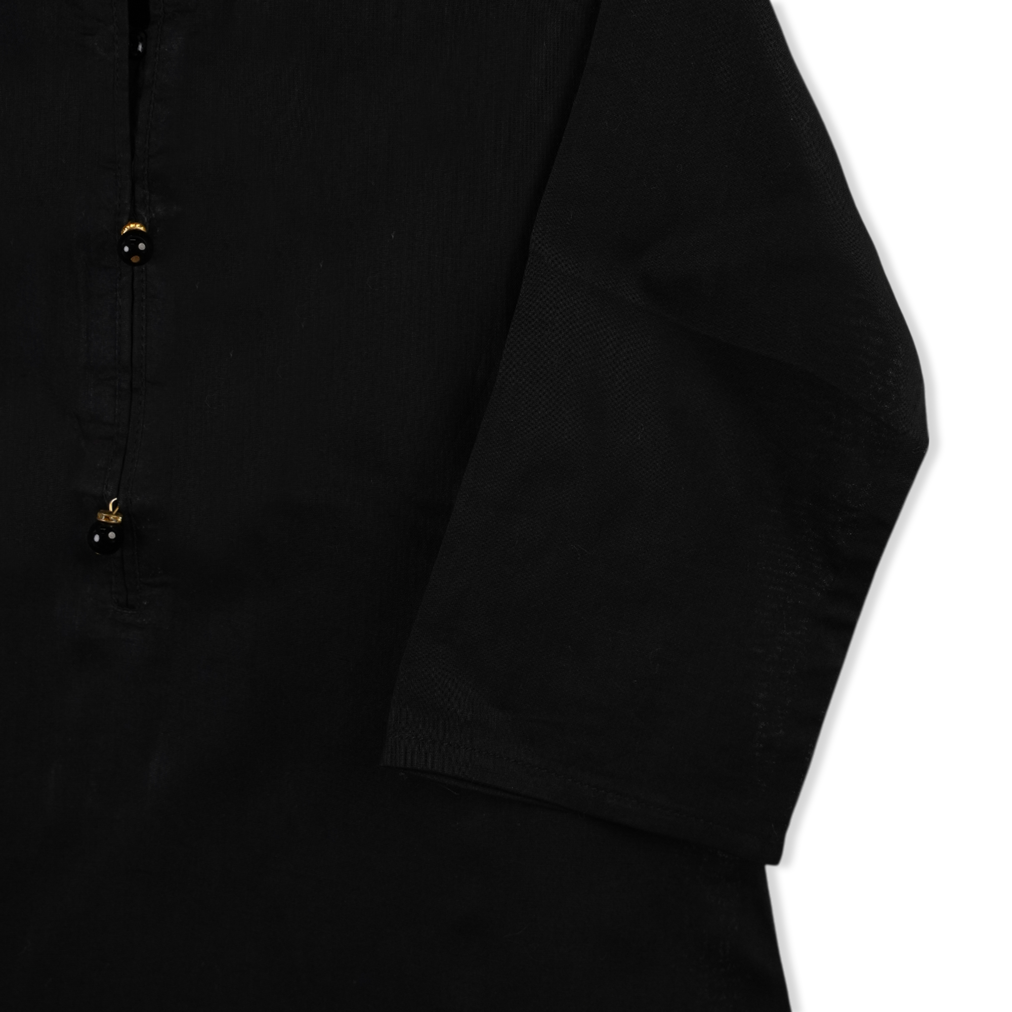 Girls Plain Kurti - Black, Girls Kurti, Chase Value, Chase Value