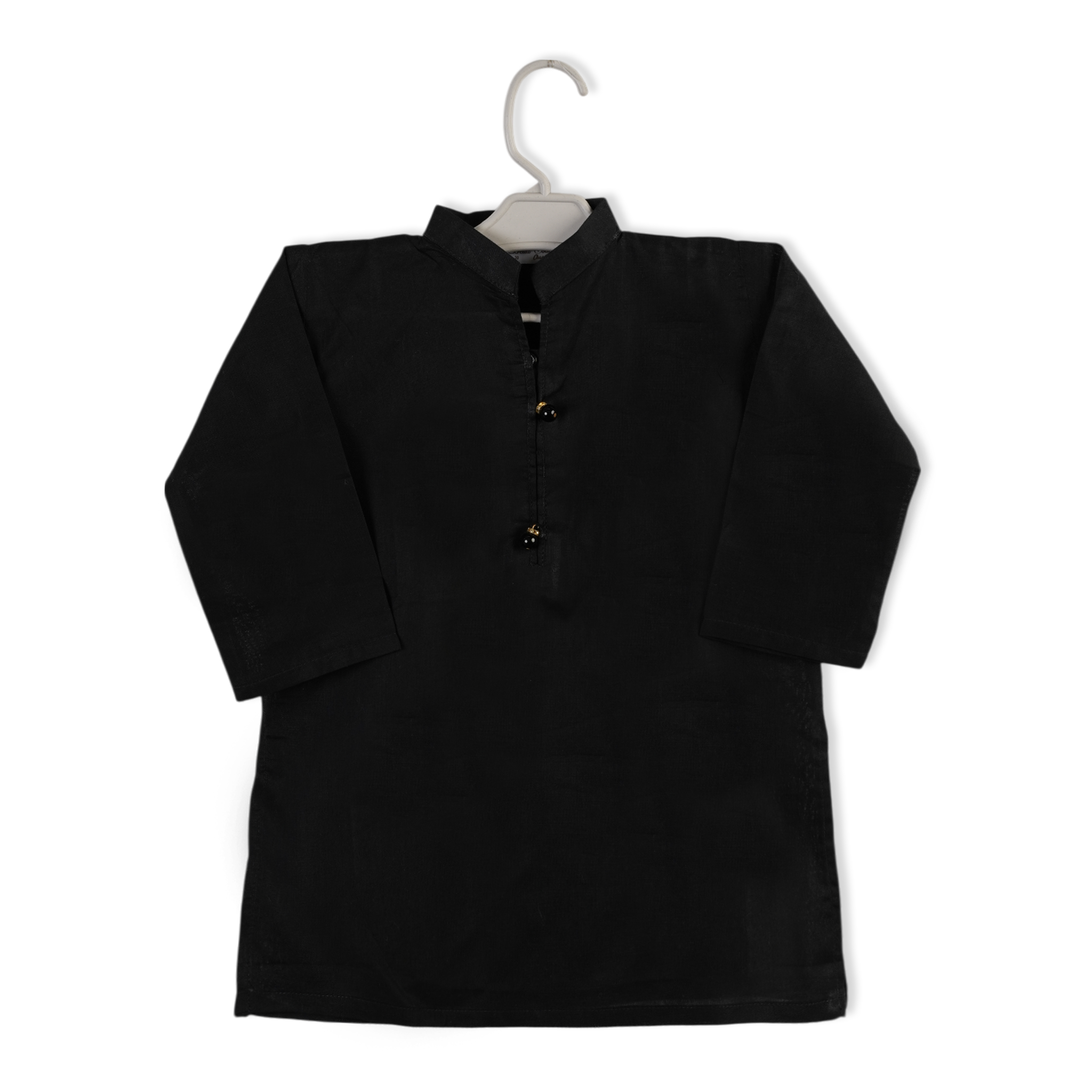 Girls Plain Kurti - Black, Girls Kurti, Chase Value, Chase Value