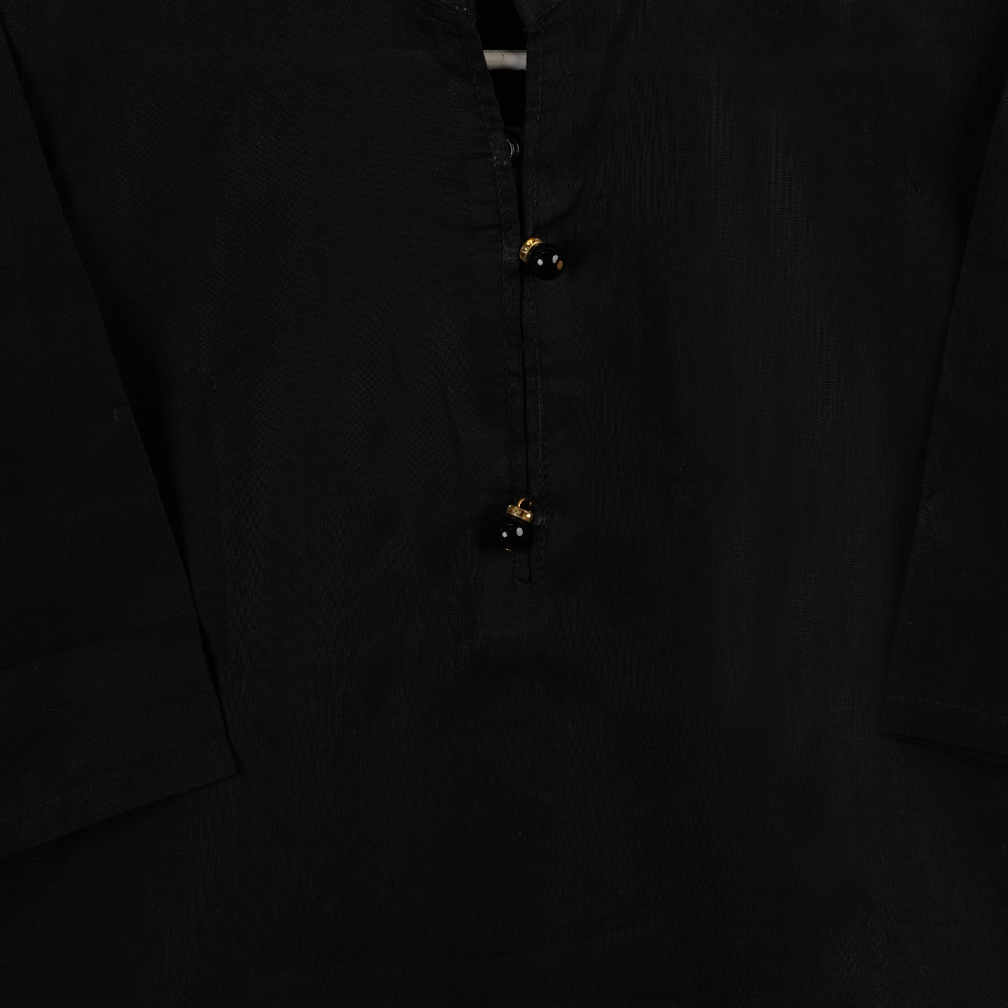 Girls Plain Kurti - Black, Girls Kurti, Chase Value, Chase Value