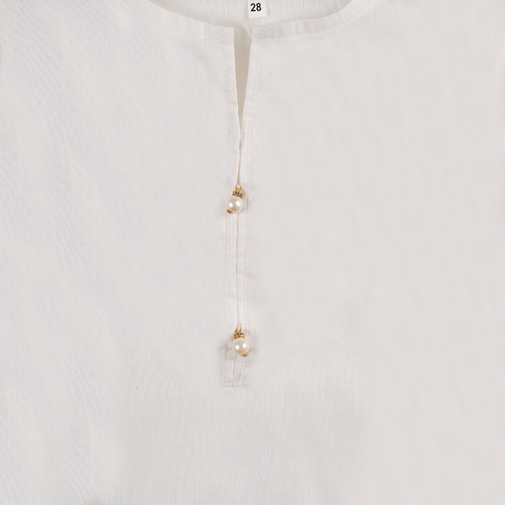 Girls Kurti - White, Girls Kurti, Chase Value, Chase Value